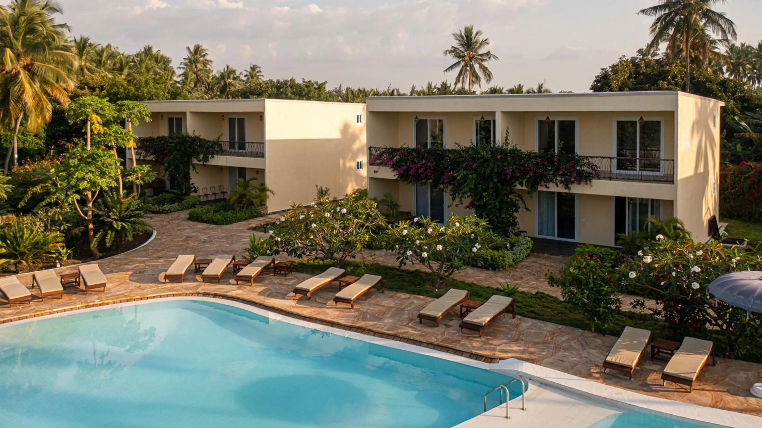 Bird's eye view in Maharaja Boutique Hotel Zanzibar