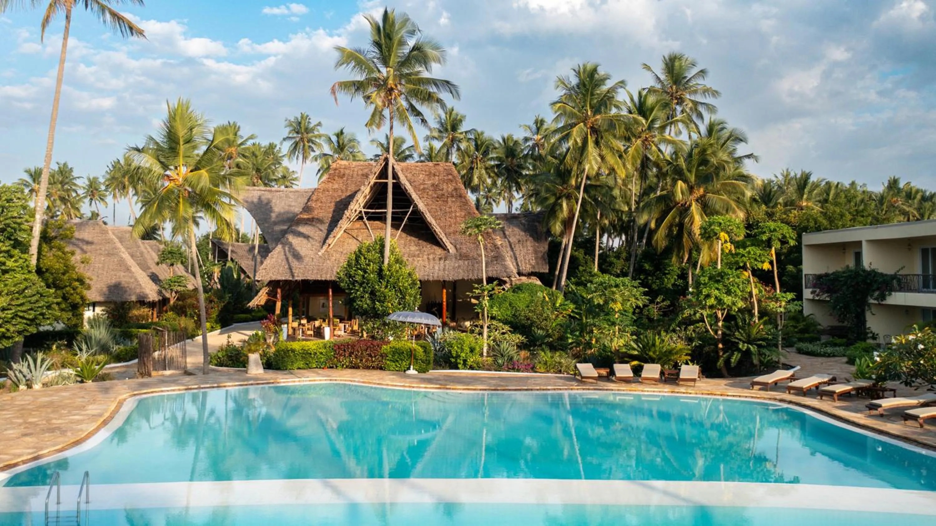 Swimming pool in Maharaja Boutique Hotel Zanzibar
