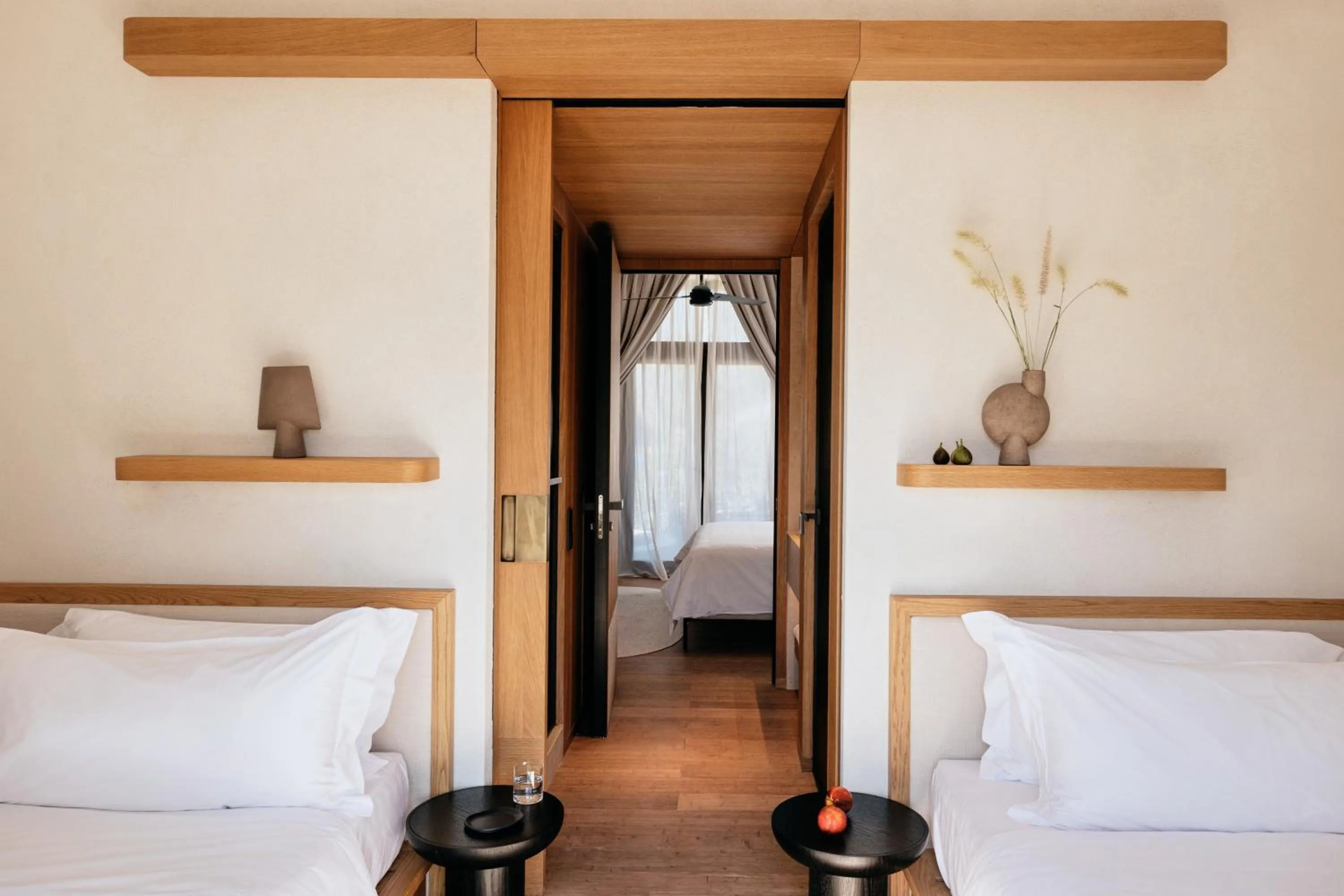 Bed in 91 Athens Riviera, The Resort