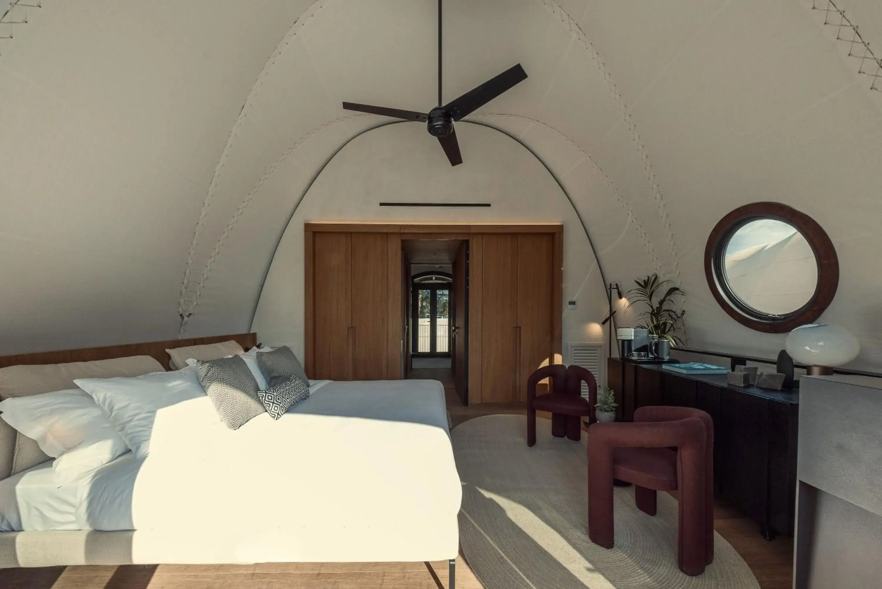 Bed in 91 Athens Riviera, The Resort Bed in 91 Athens Riviera, The Resort