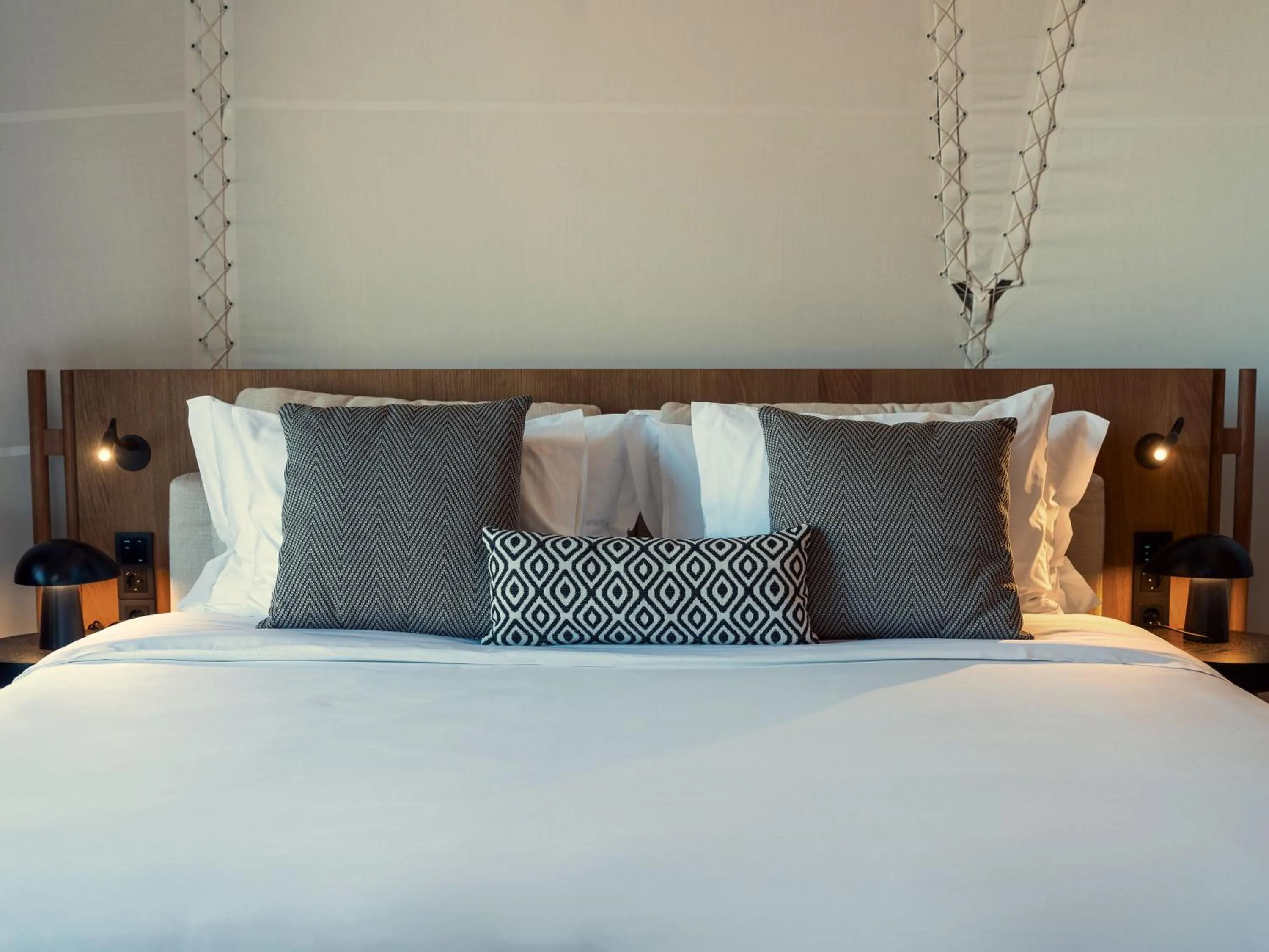 Bed in 91 Athens Riviera, The Resort