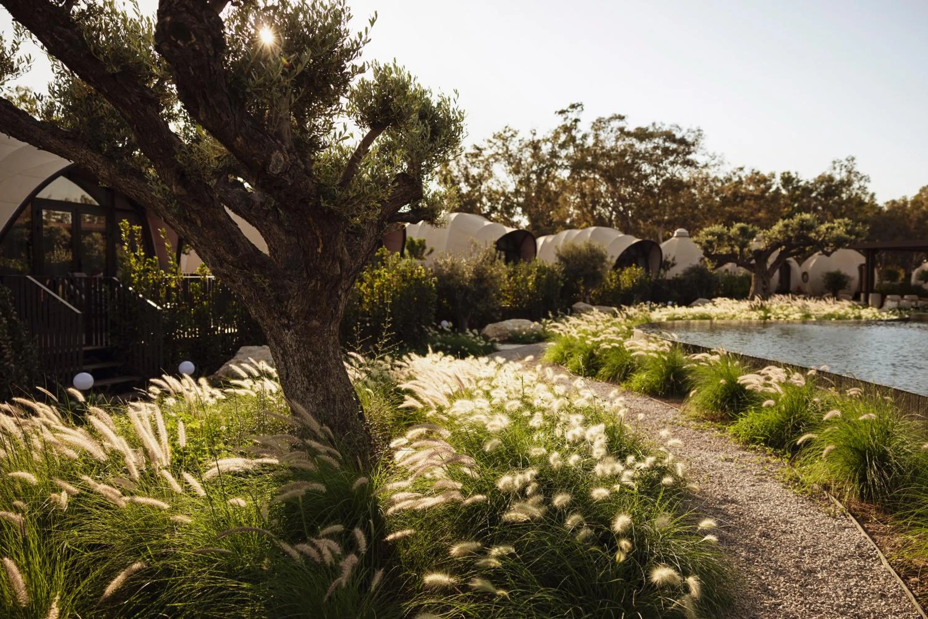 Garden in 91 Athens Riviera, The Resort