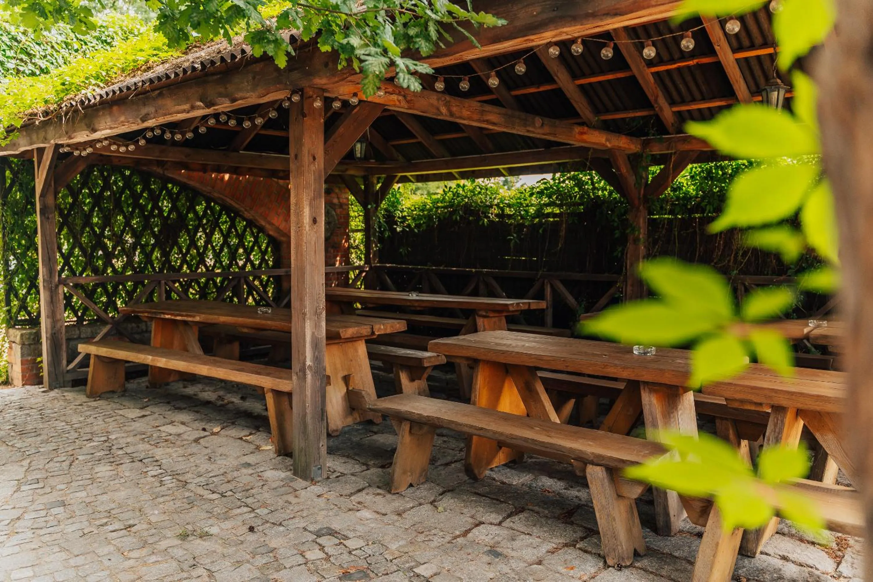Patio in Hotel Sphinx