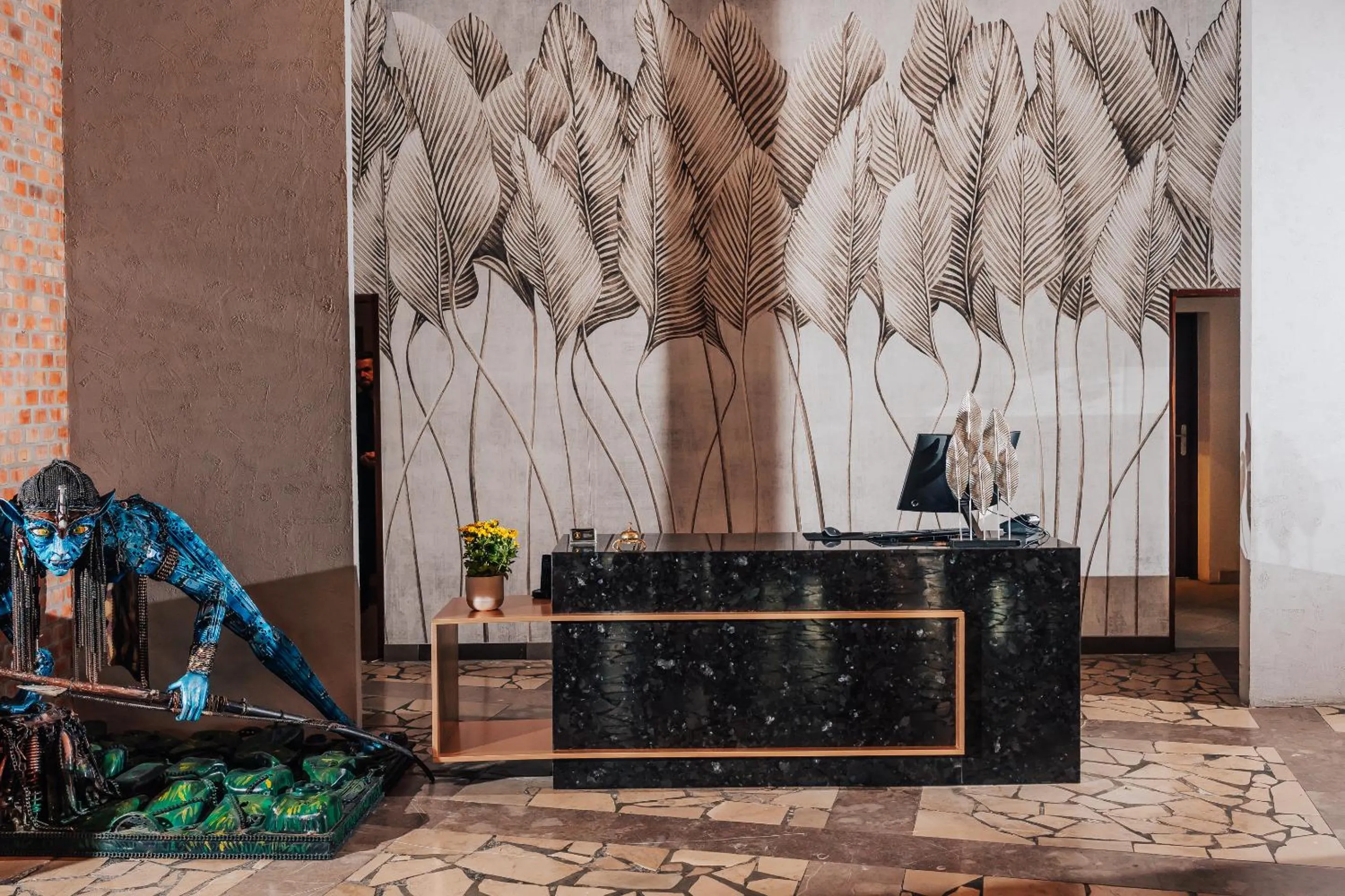 Lobby or reception in Hotel Sphinx