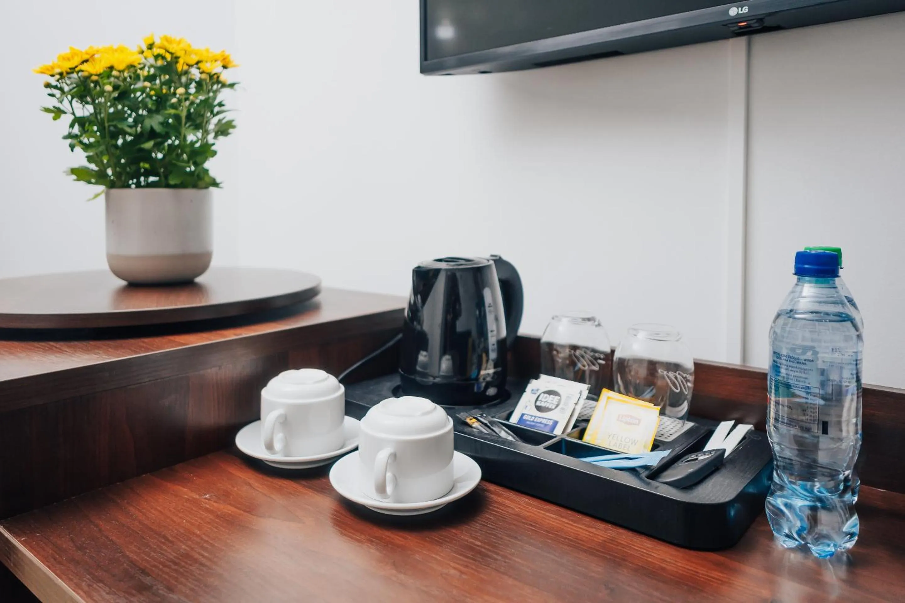 Coffee/tea facilities in Hotel Sphinx