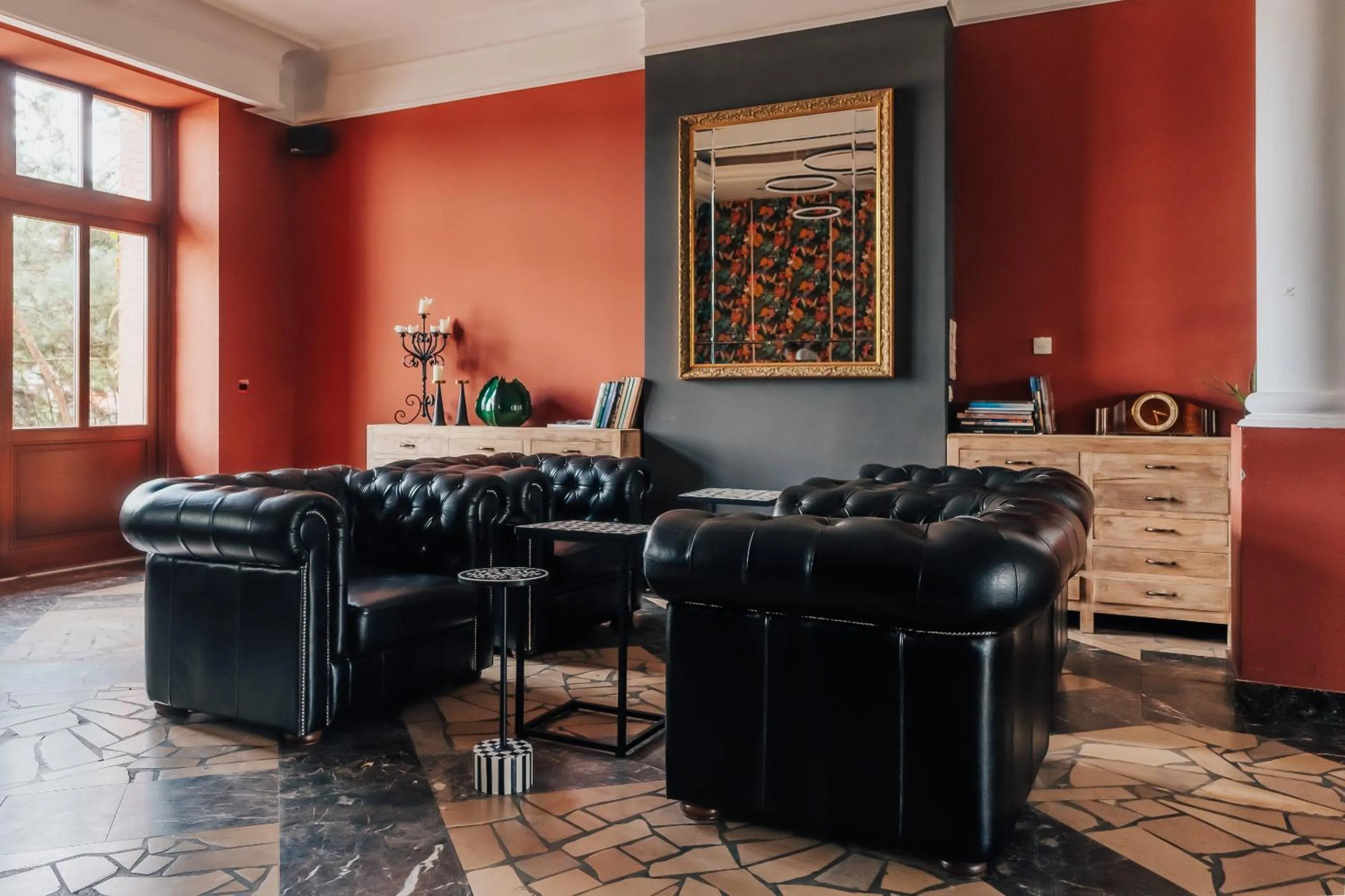 Lobby or reception in Hotel Sphinx