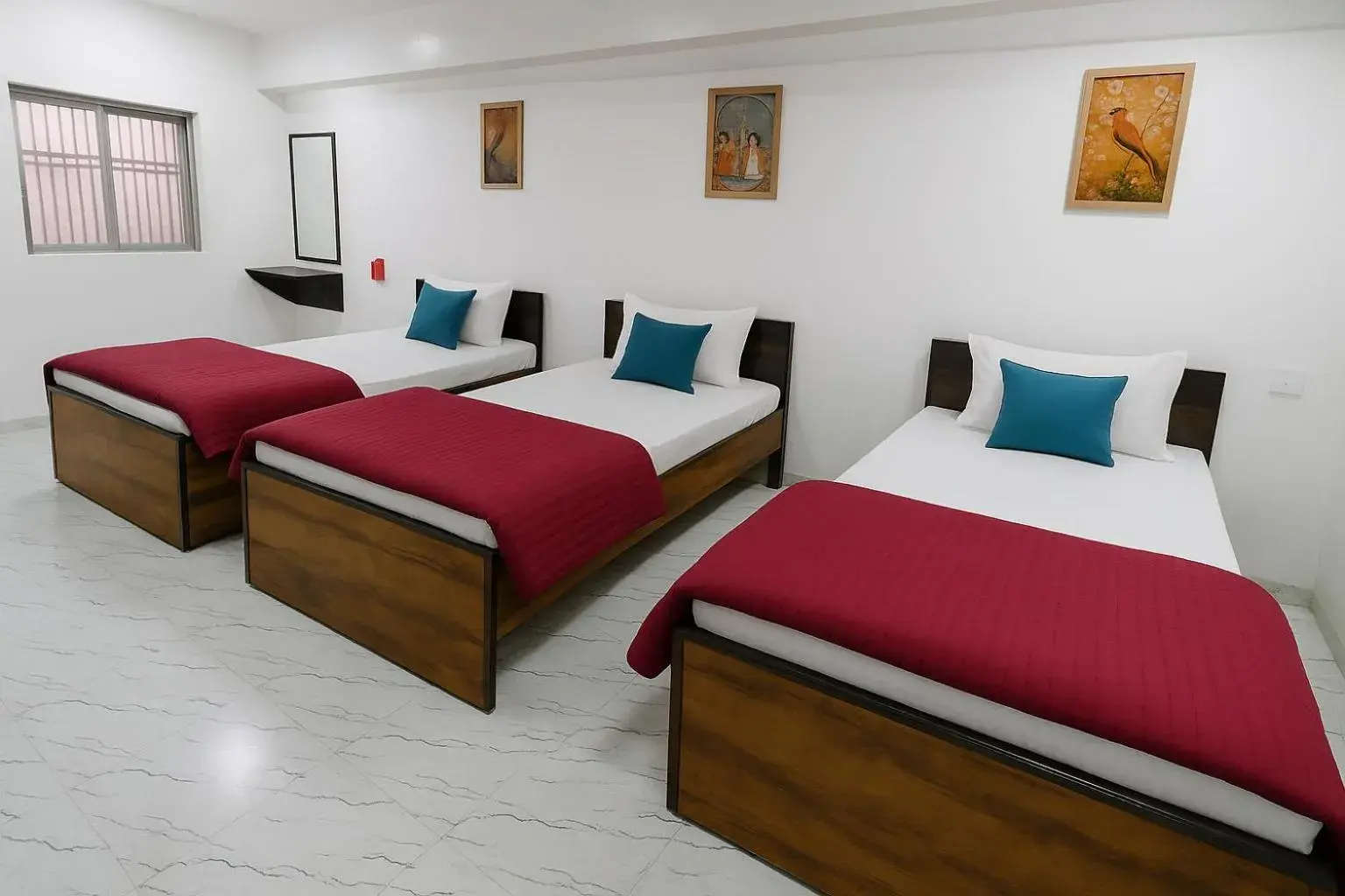 Bed in Taj City Hotel Bed in Taj City Hotel