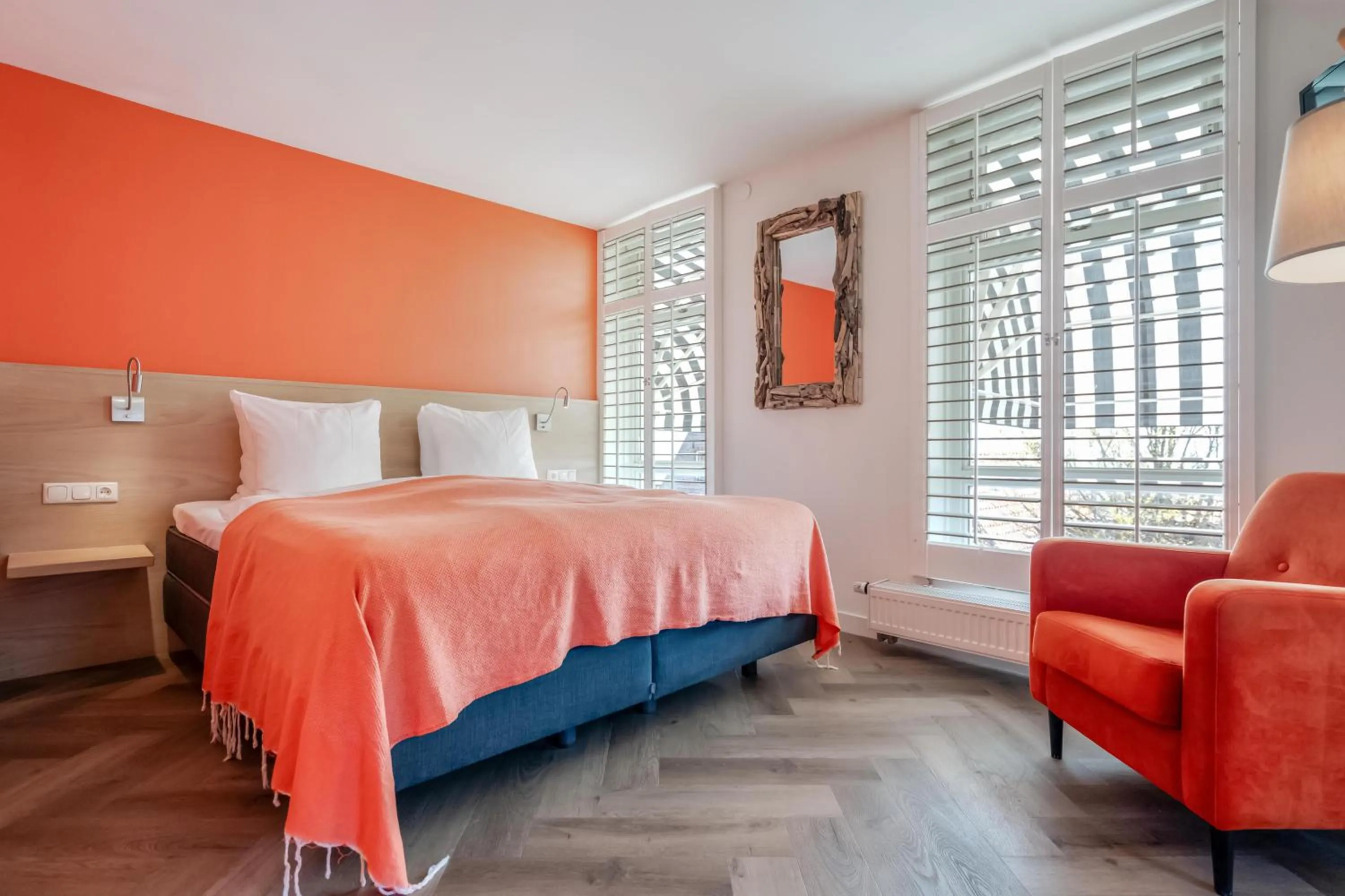 Bed in Badhotel Bruin