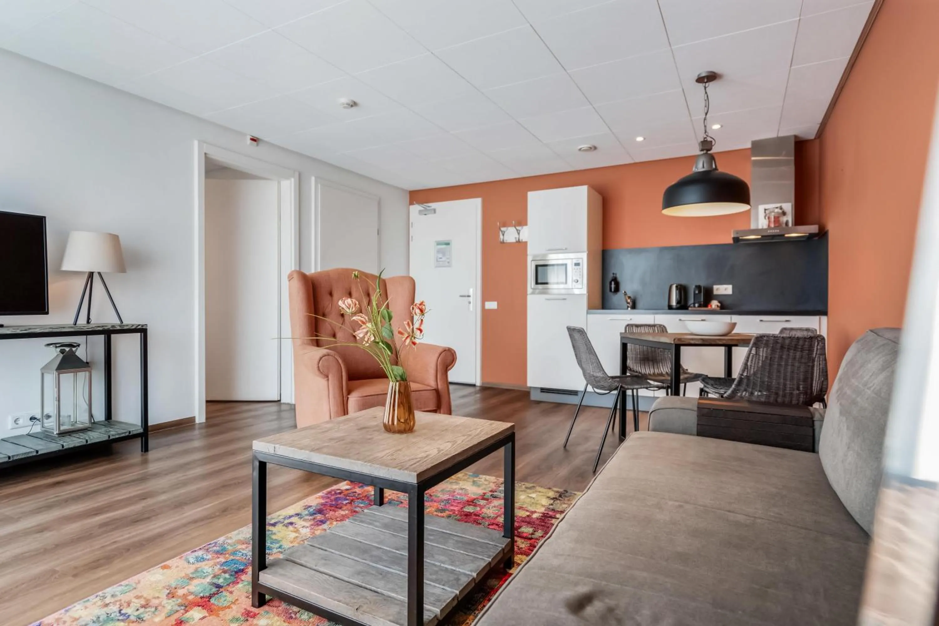 Kitchen or kitchenette in Badhotel Bruin