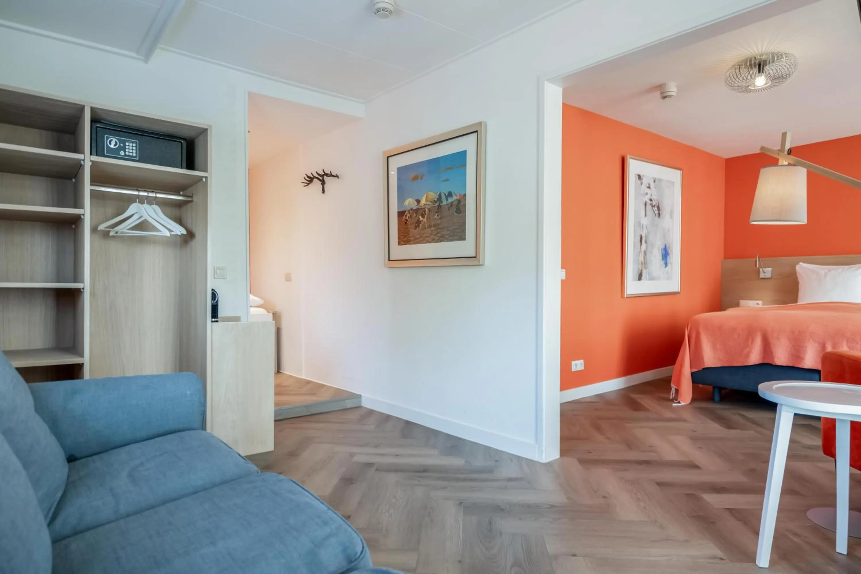 Bed in Badhotel Bruin