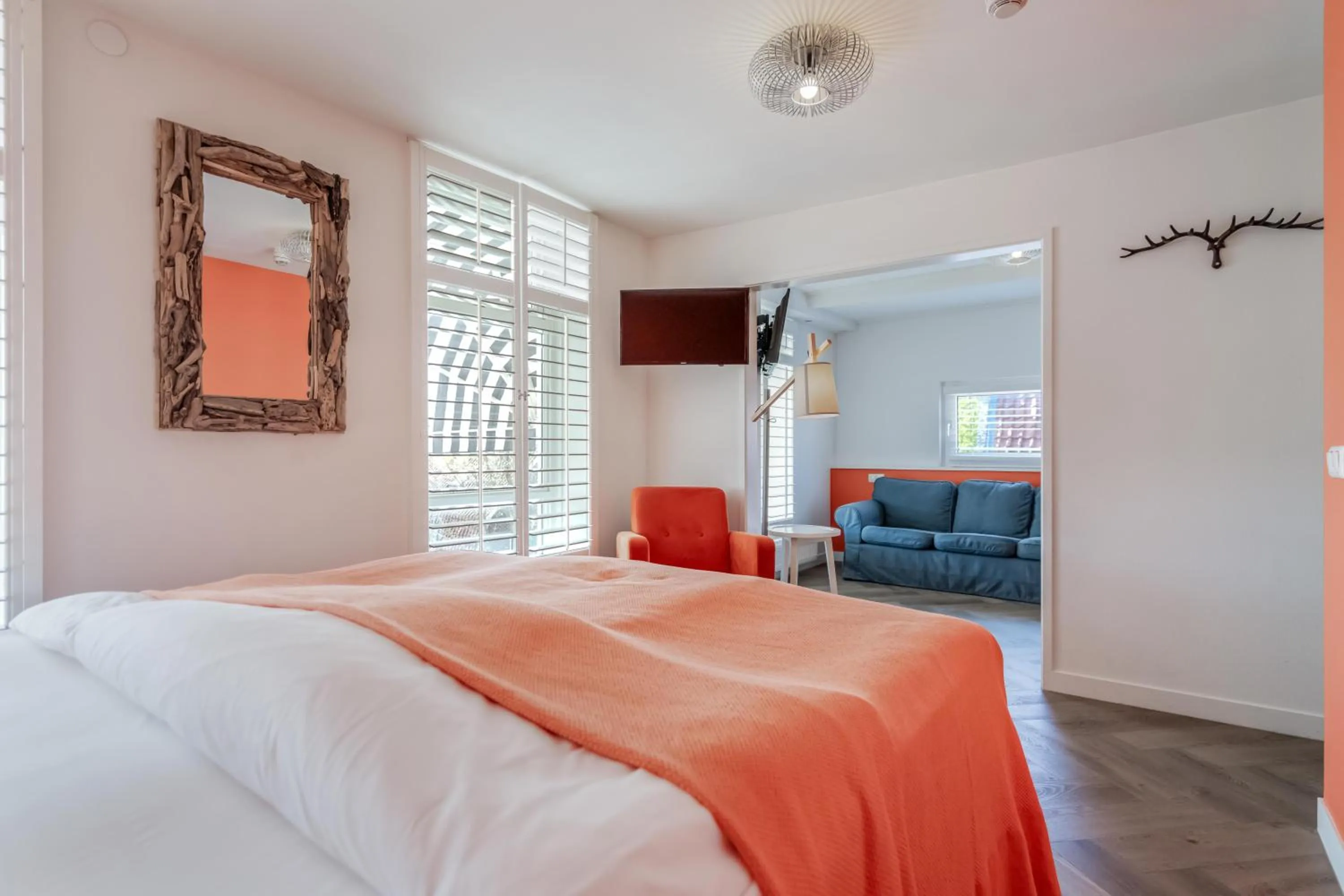 Bed in Badhotel Bruin