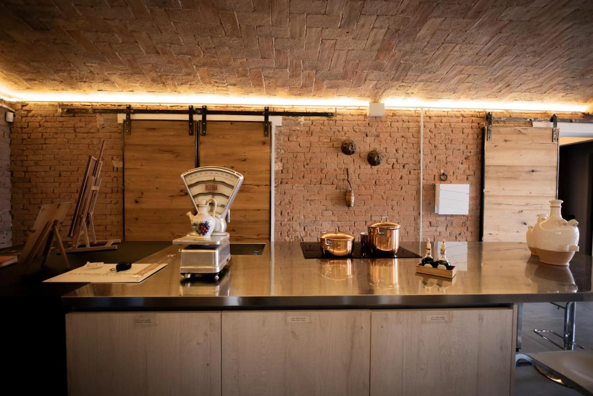 Kitchen or kitchenette in LA CASCINA DEL BALSAMICO b&b