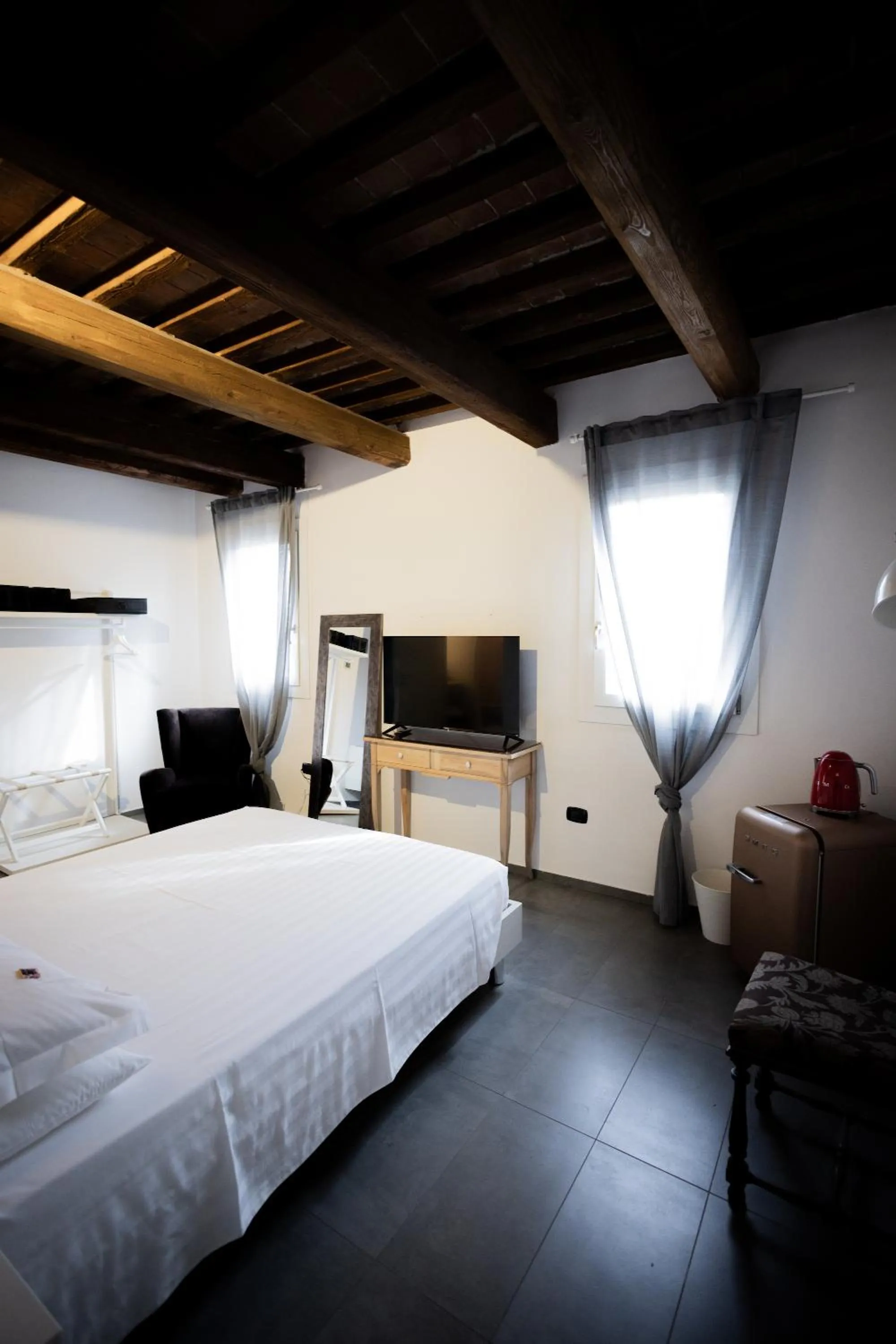 Bed in LA CASCINA DEL BALSAMICO b&b