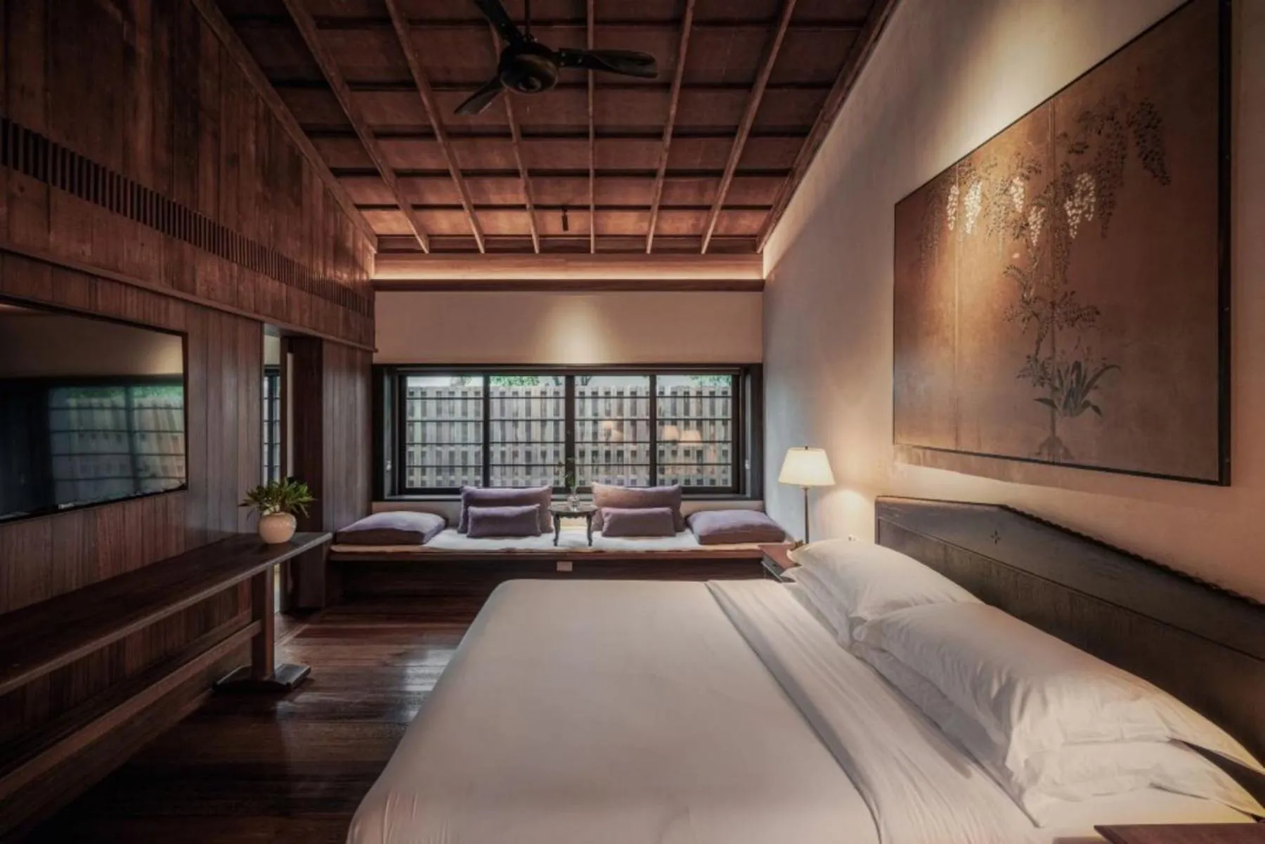 Bedroom, Bed in Hangzhou West Lake Anyu Hotel