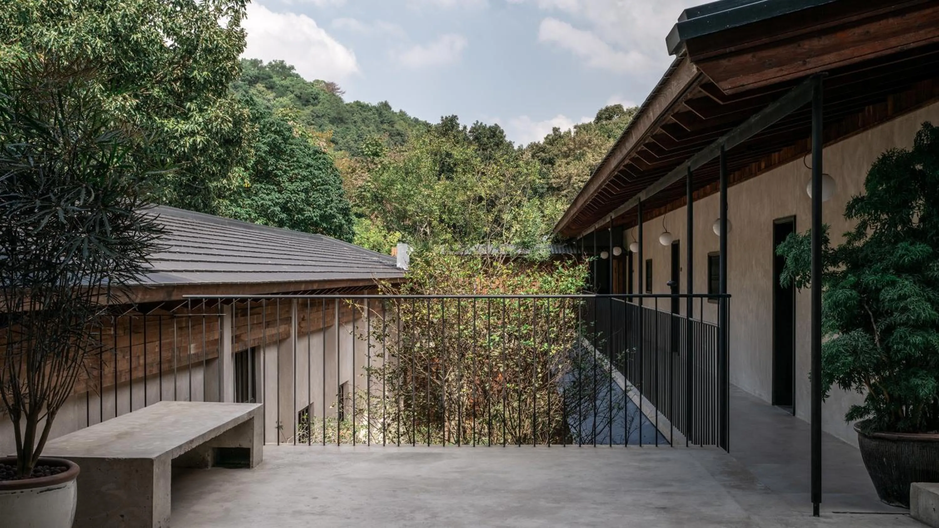 Garden in Hangzhou West Lake Anyu Hotel