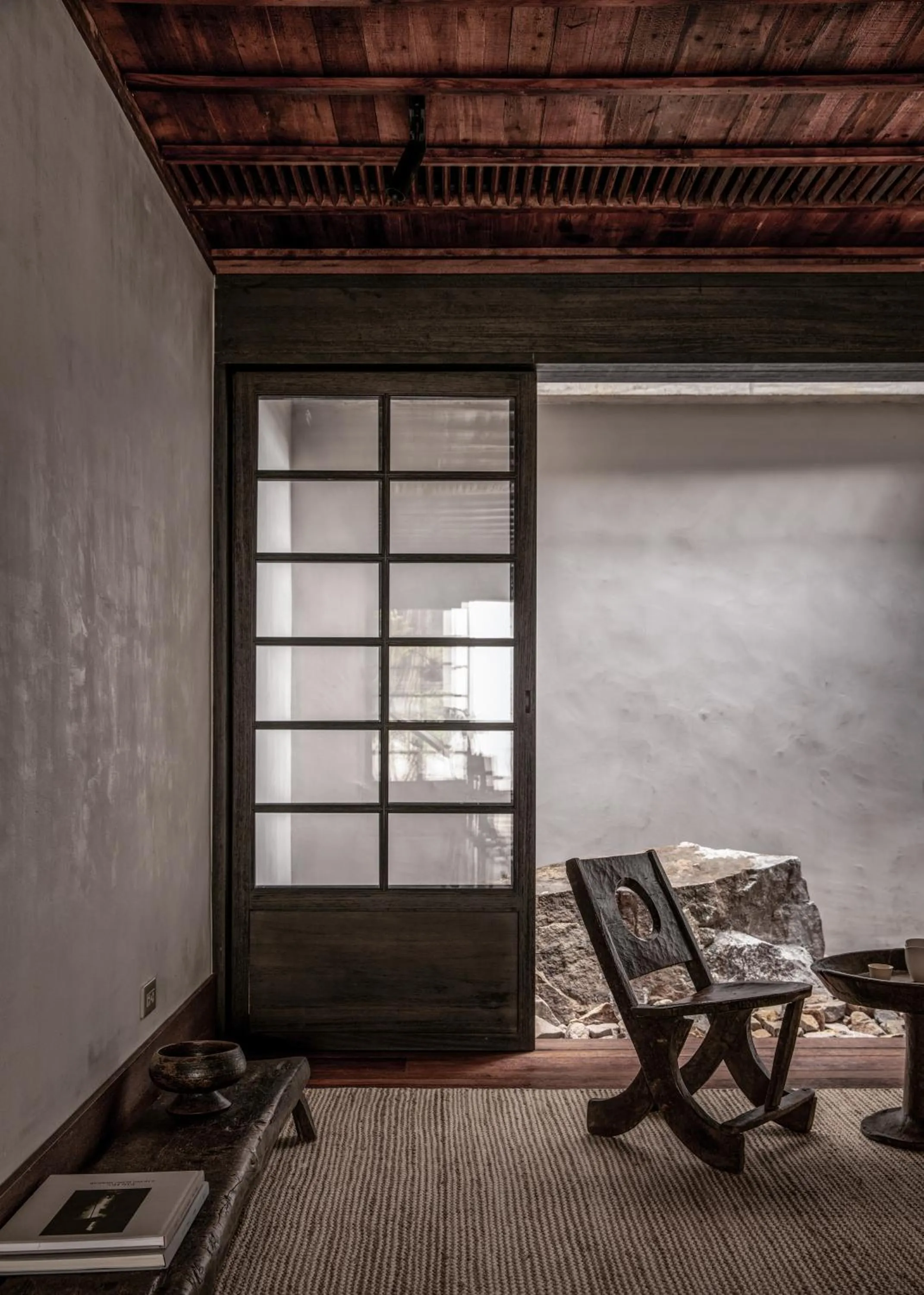 Seating area in Hangzhou West Lake Anyu Hotel