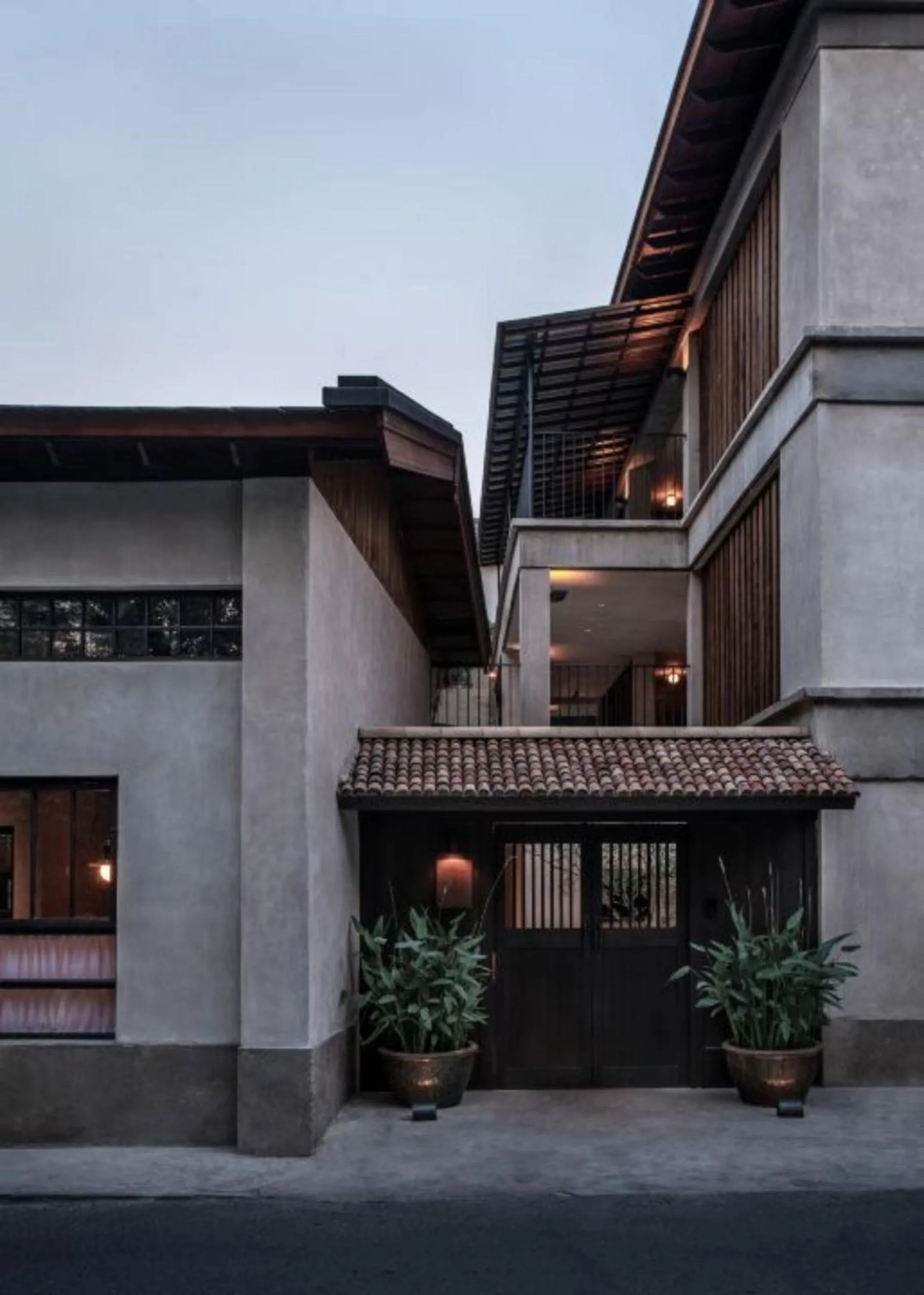 Property building in Hangzhou West Lake Anyu Hotel