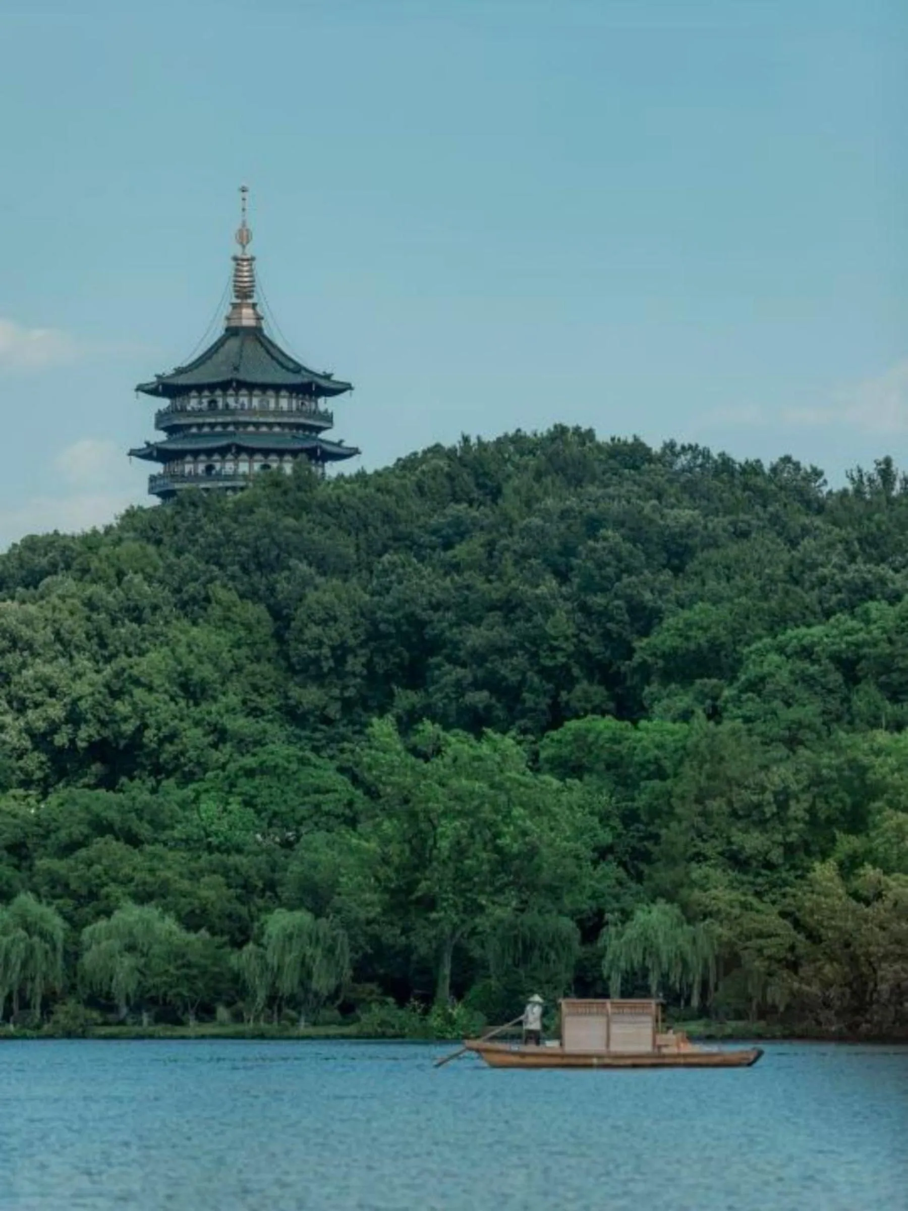 Natural landscape in Hangzhou West Lake Anyu Hotel