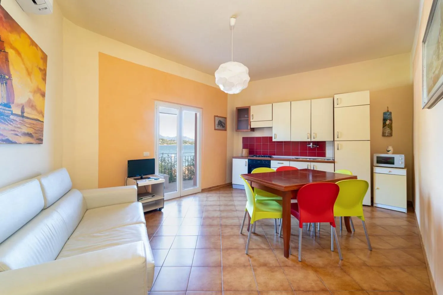 Living room in VILLA GARUTI VILLAGE