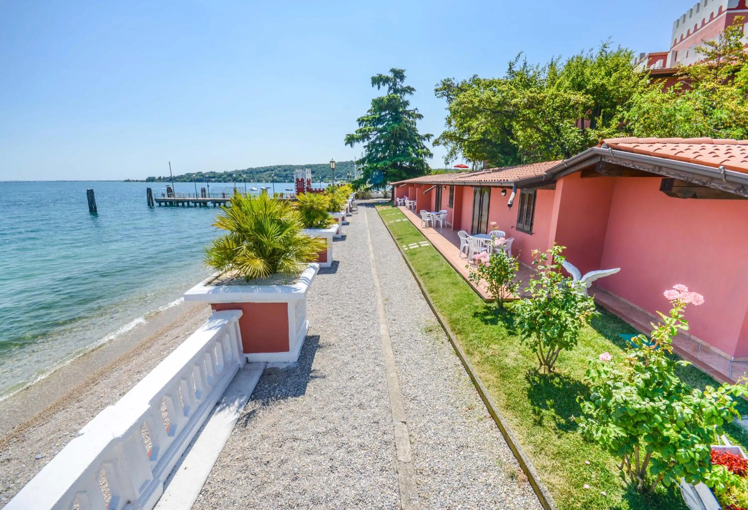 Lake view in VILLA GARUTI VILLAGE