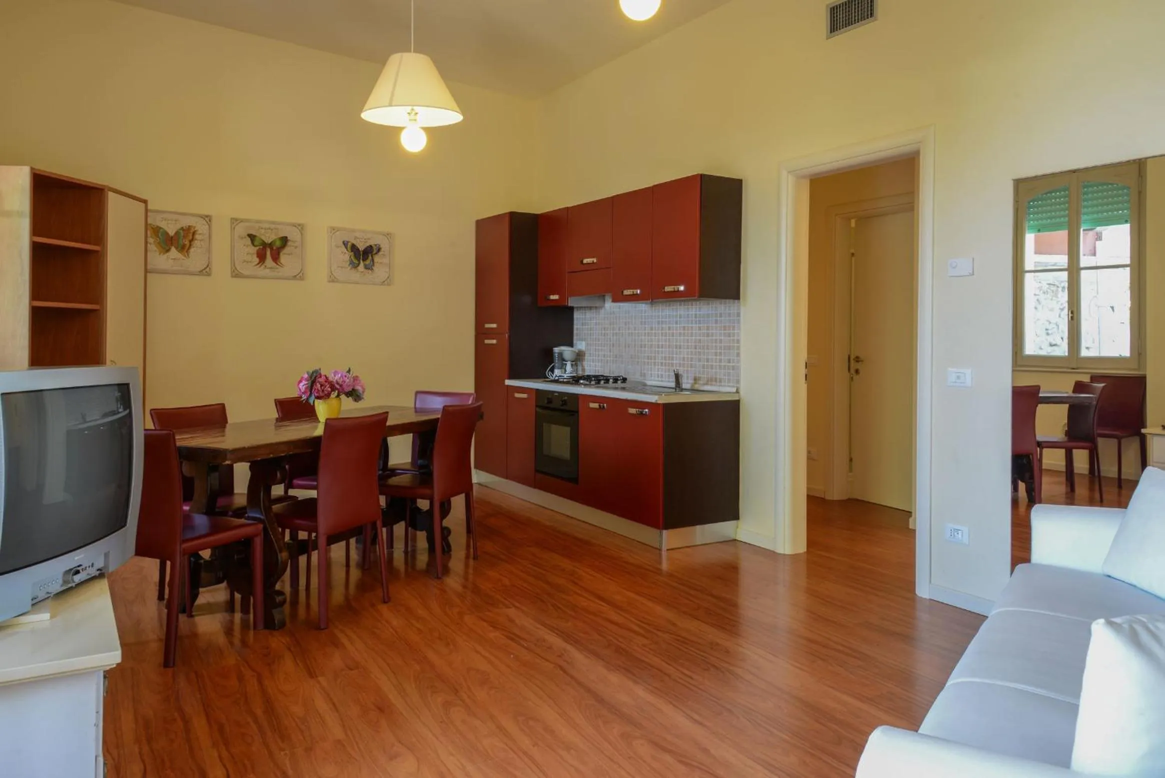 Kitchen or kitchenette in VILLA GARUTI VILLAGE