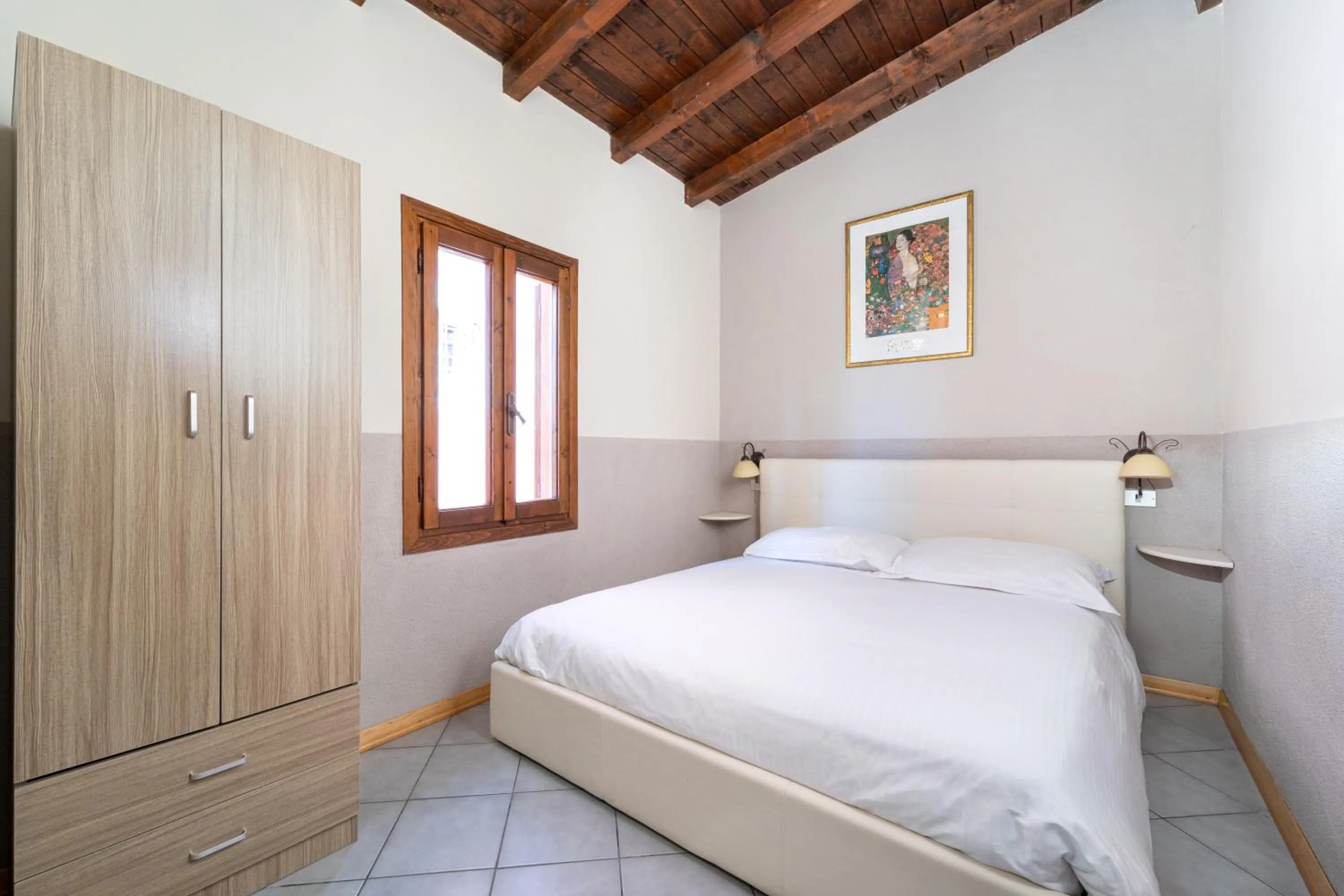 Bed in VILLA GARUTI VILLAGE
