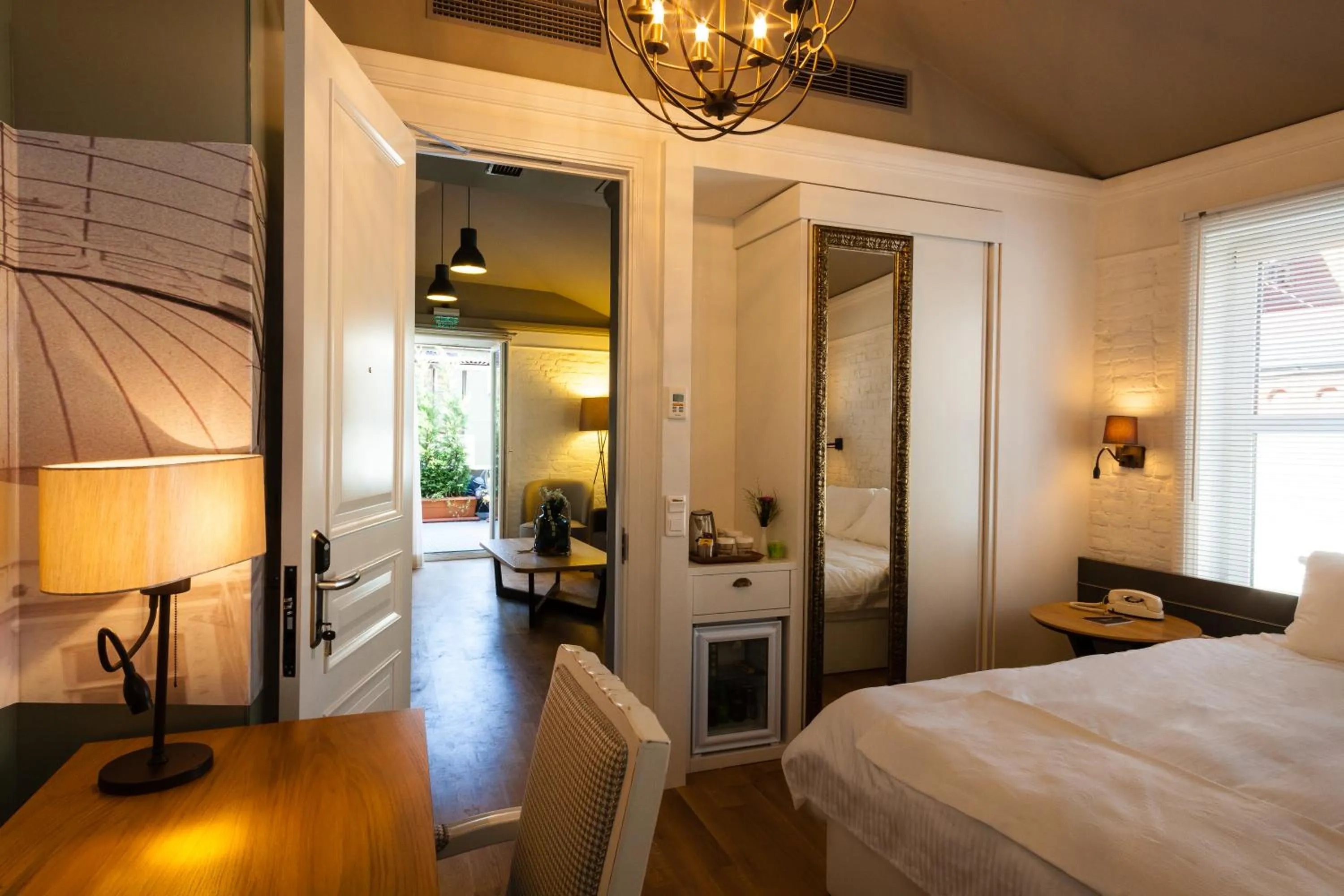 Bed in Pino Verde Hotel