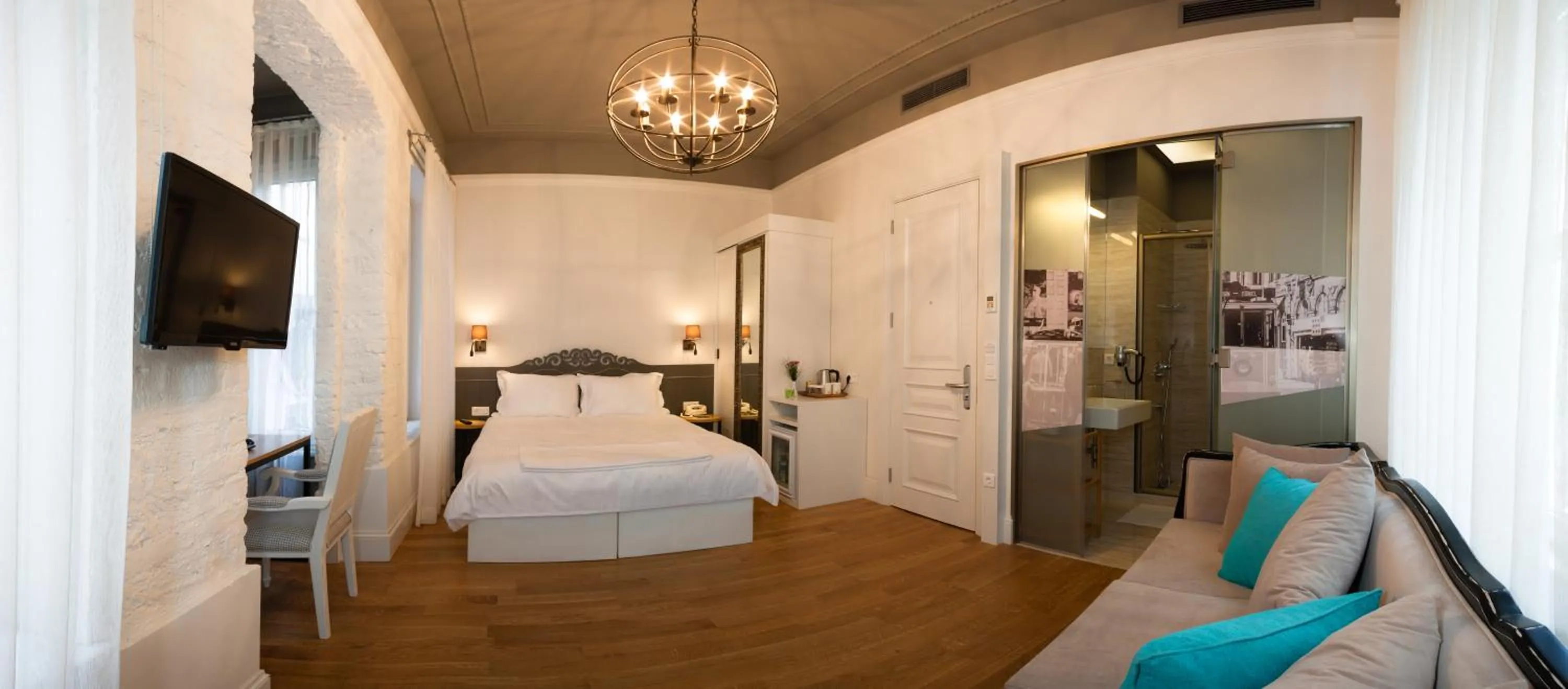 Bed in Pino Verde Hotel