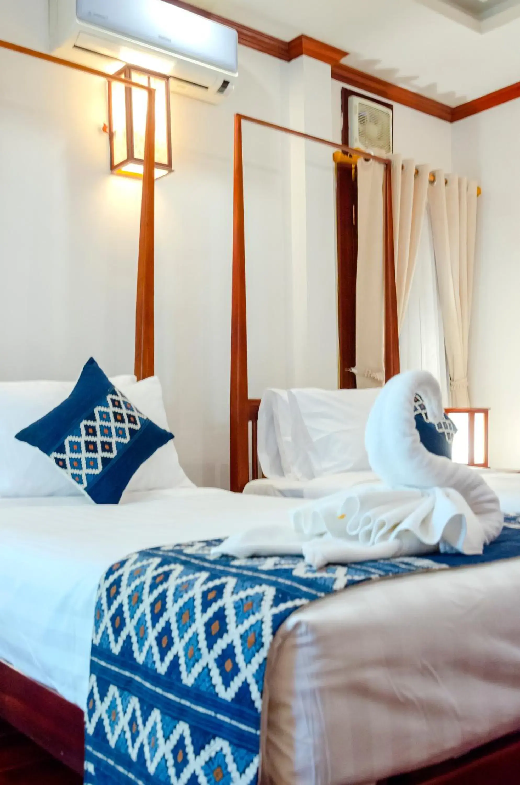 Superior Twin Room with Garden View in Villa Khili Namkhan Superior Twin Room with Garden View in Villa Khili Namkhan