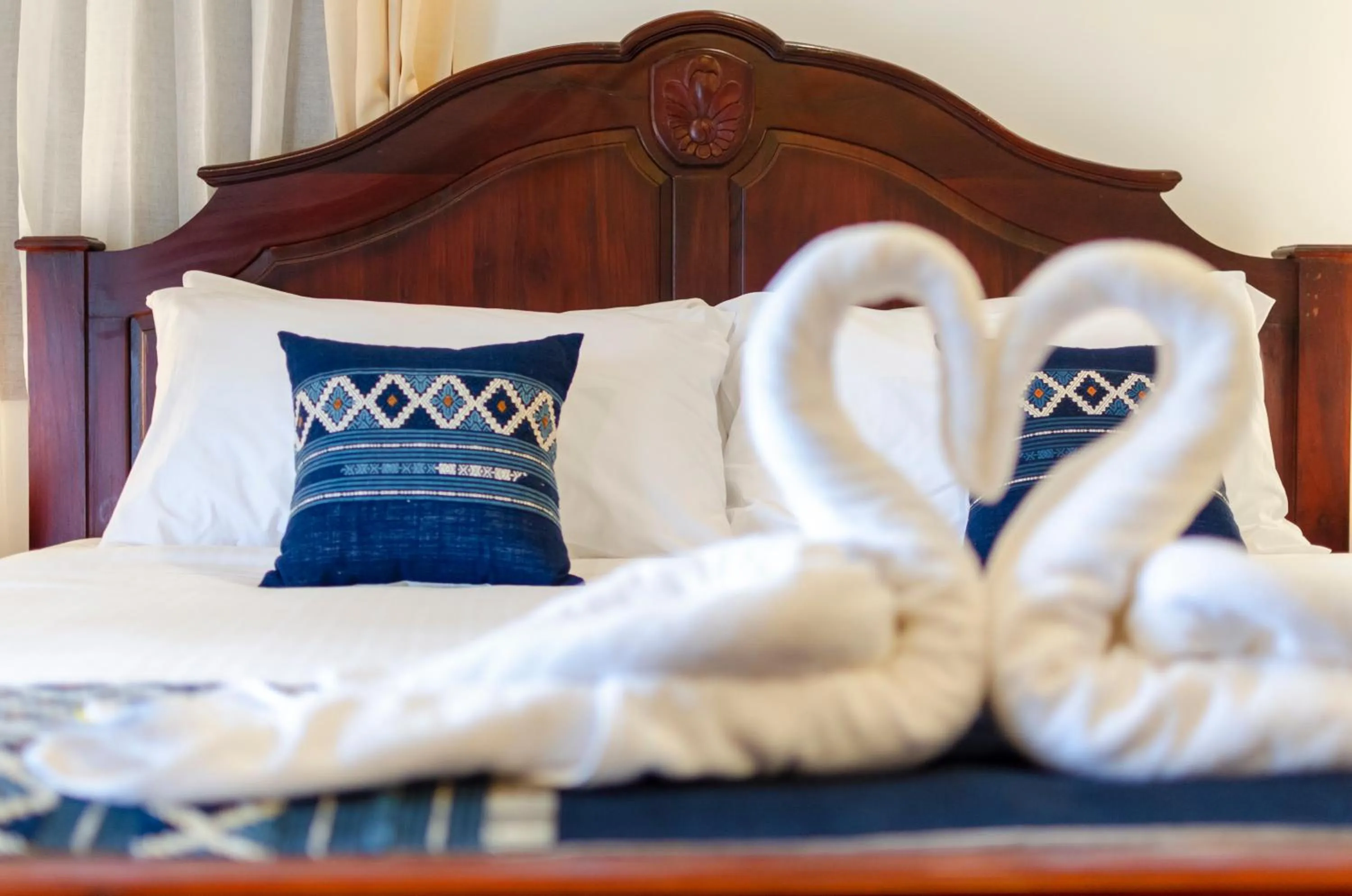 Bed in Villa Khili Namkhan