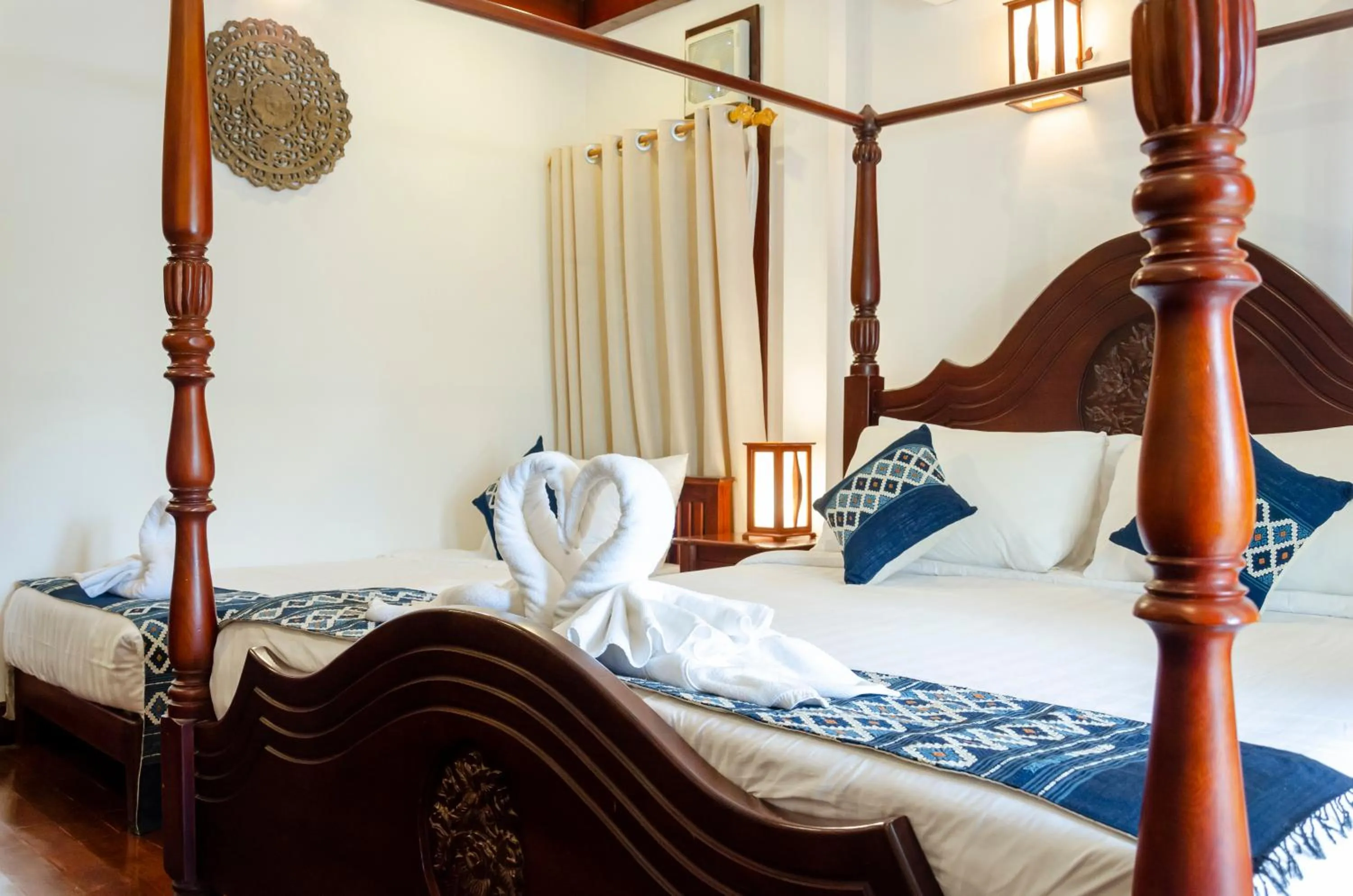 Bed in Villa Khili Namkhan