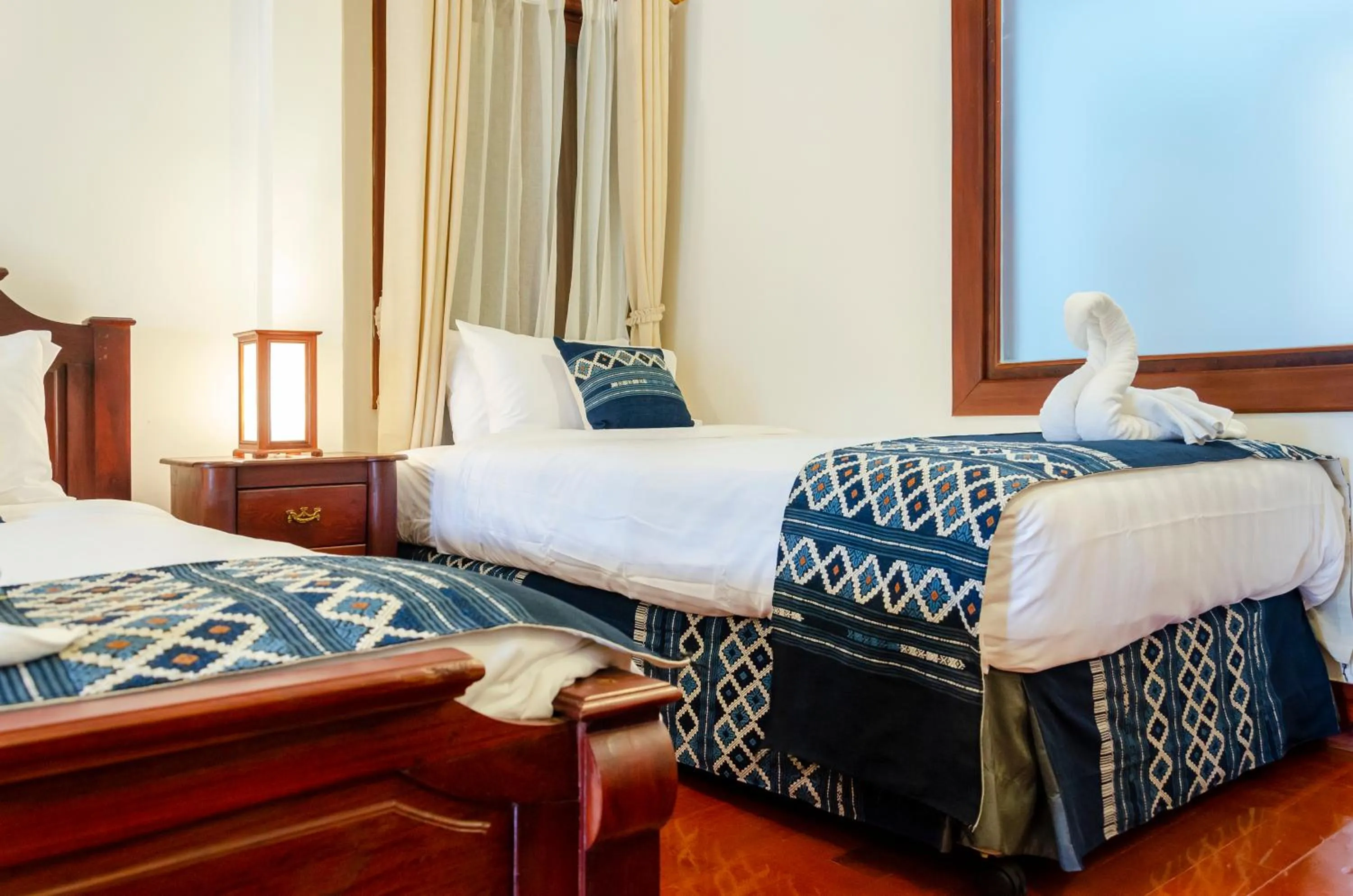 Bed in Villa Khili Namkhan