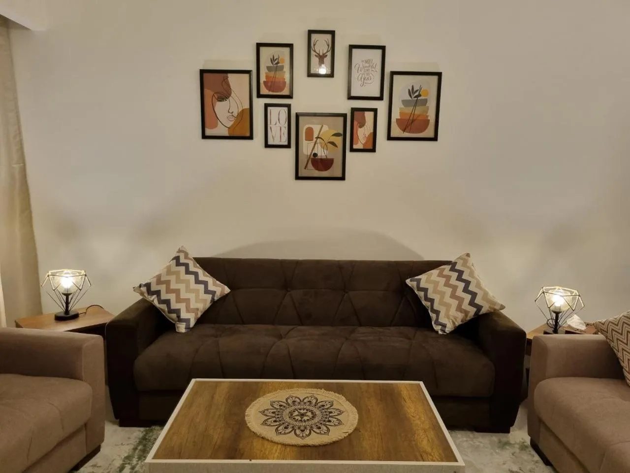 Living room in Marassi Marina