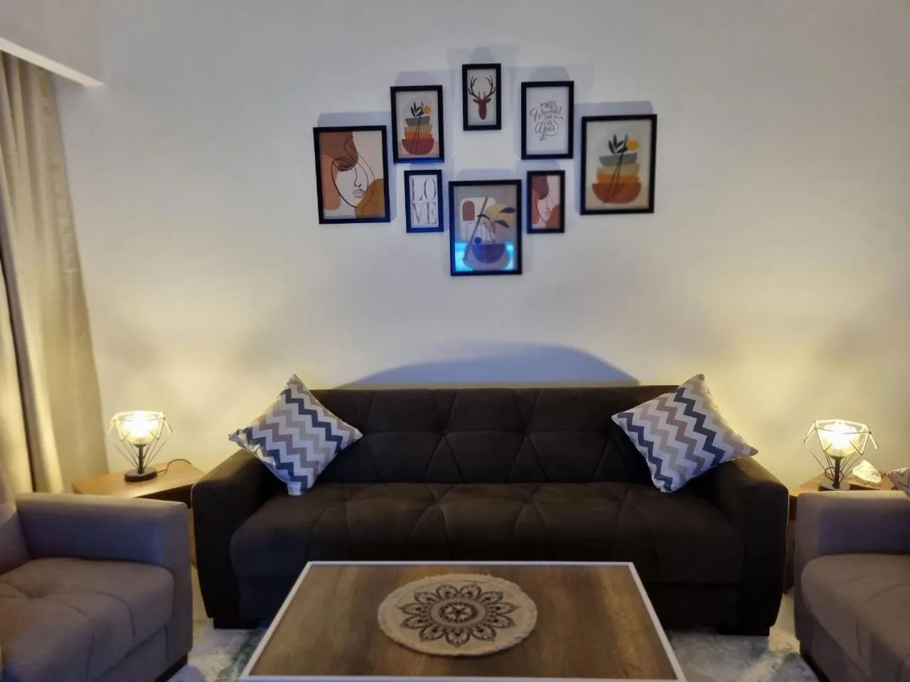 Living room in Marassi Marina