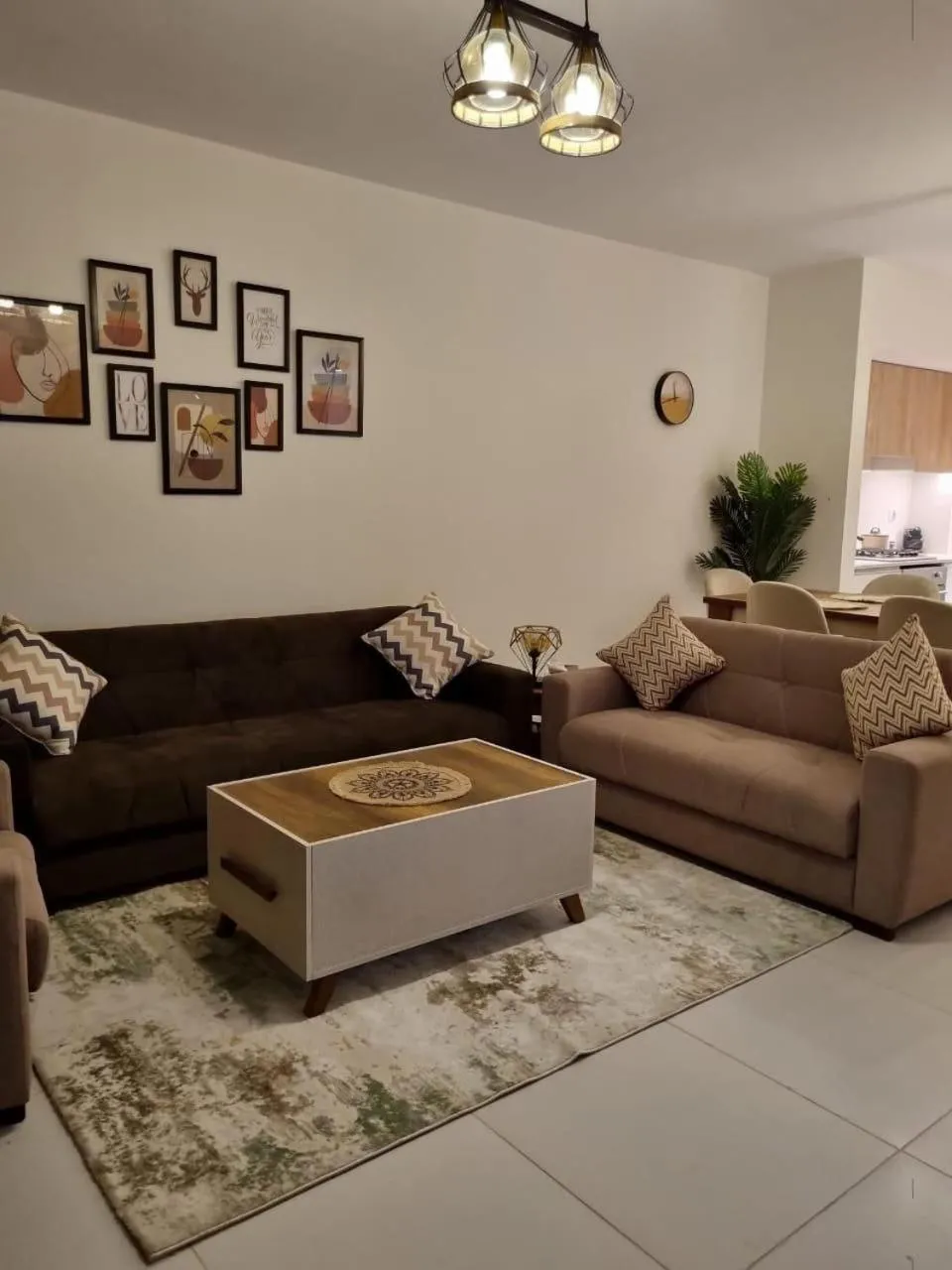 Living room in Marassi Marina