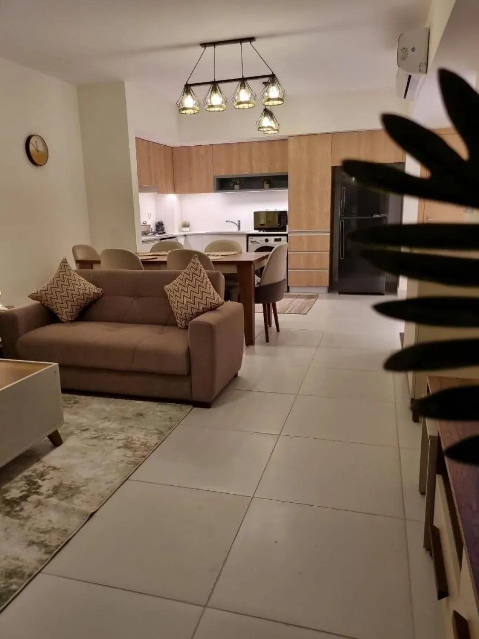 Seating area in Marassi Marina