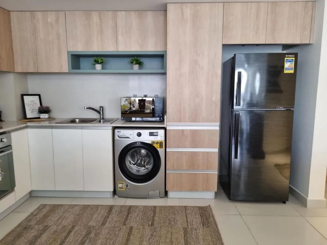 Kitchen or kitchenette in Marassi Marina