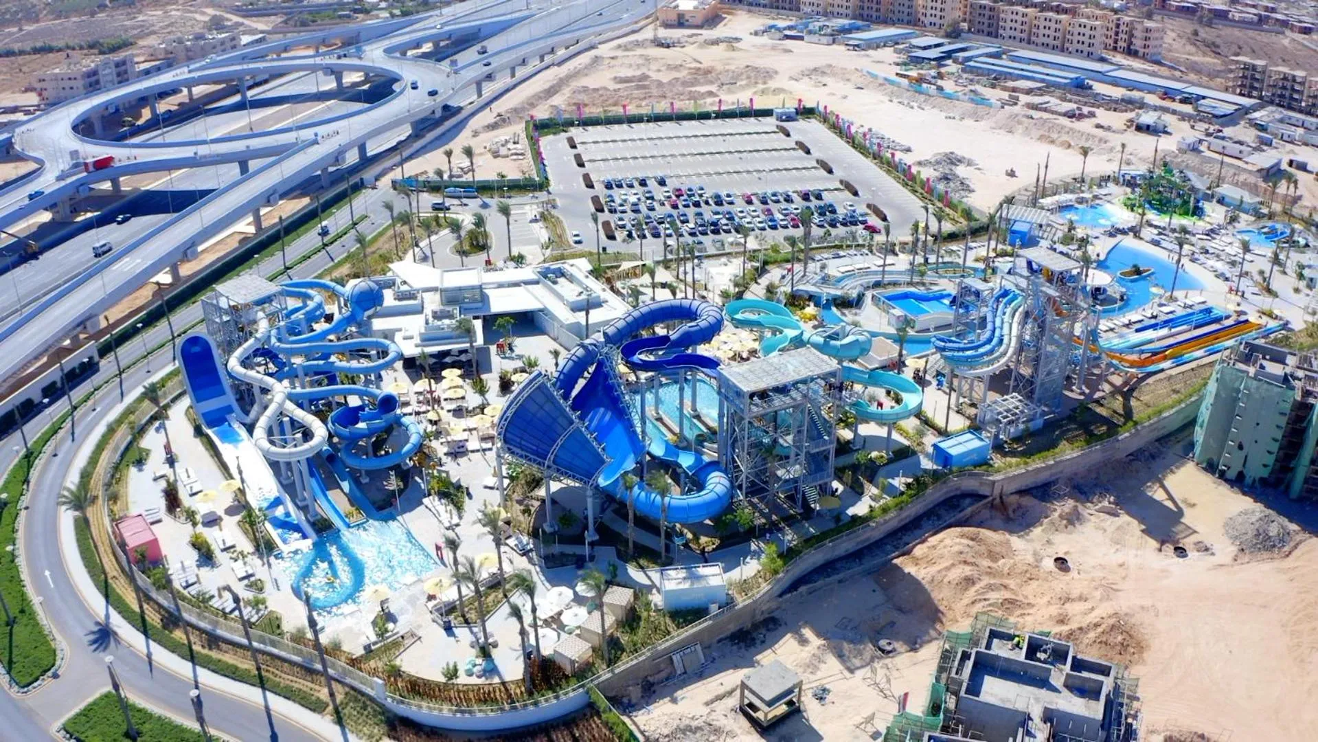 Aqua park in Marassi Marina