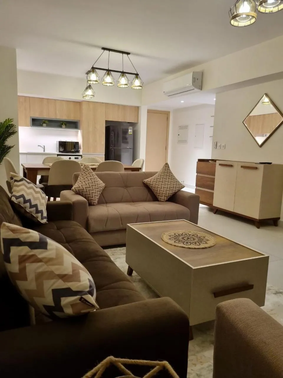 Living room in Marassi Marina