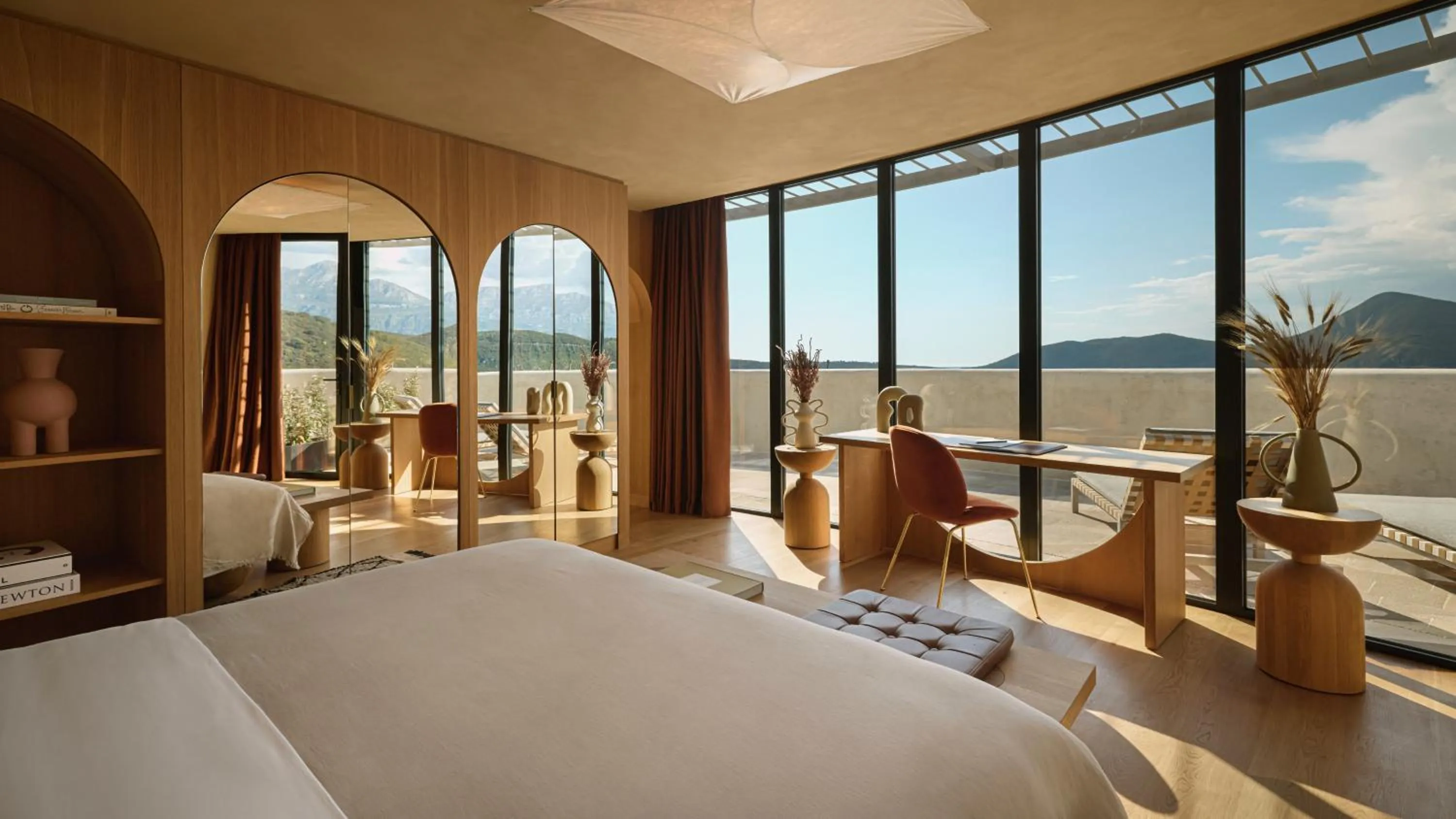 Bed in Mamula Island by Banyan Tree