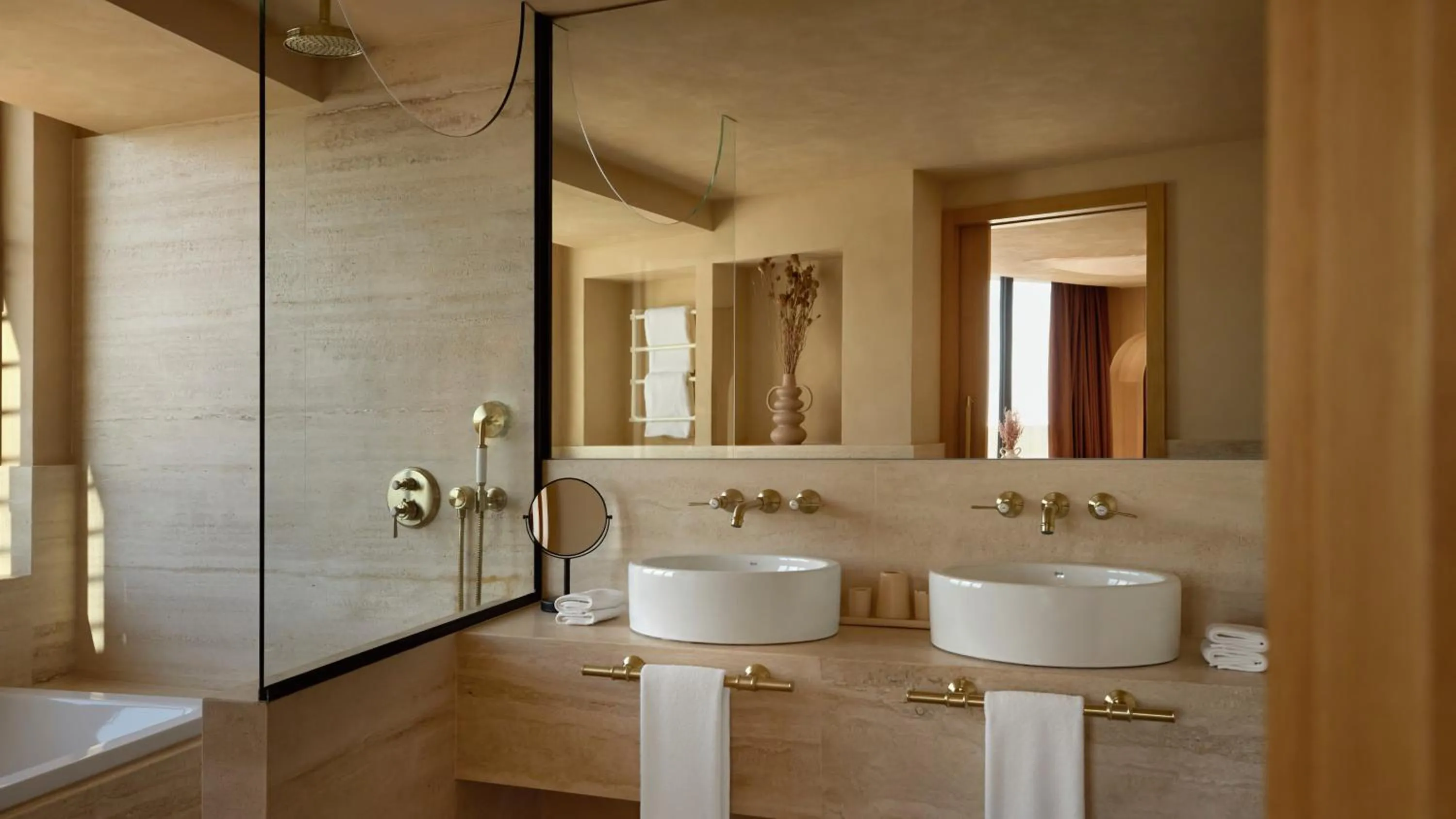 Bathroom in Mamula Island by Banyan Tree