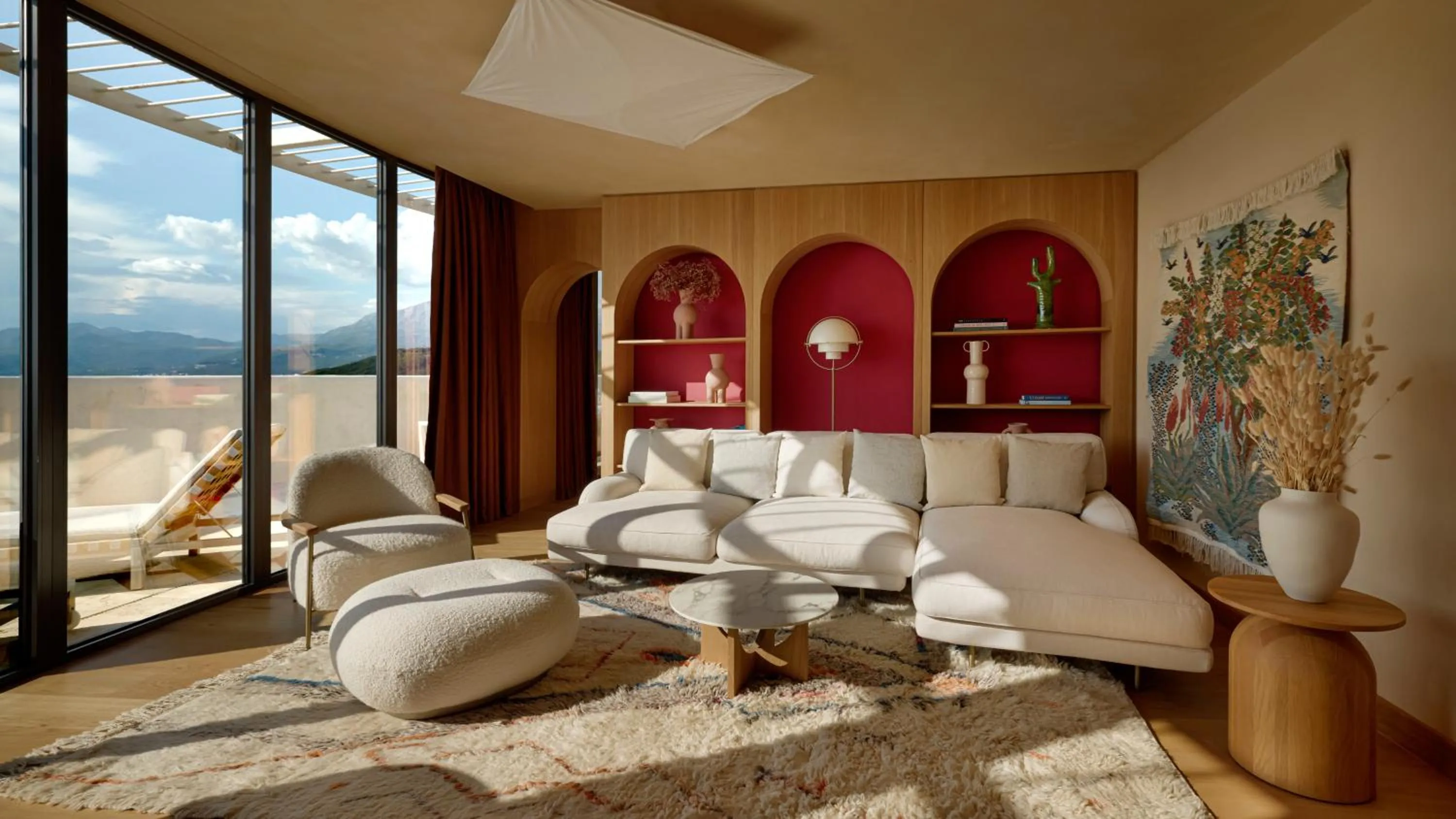 Living room in Mamula Island by Banyan Tree