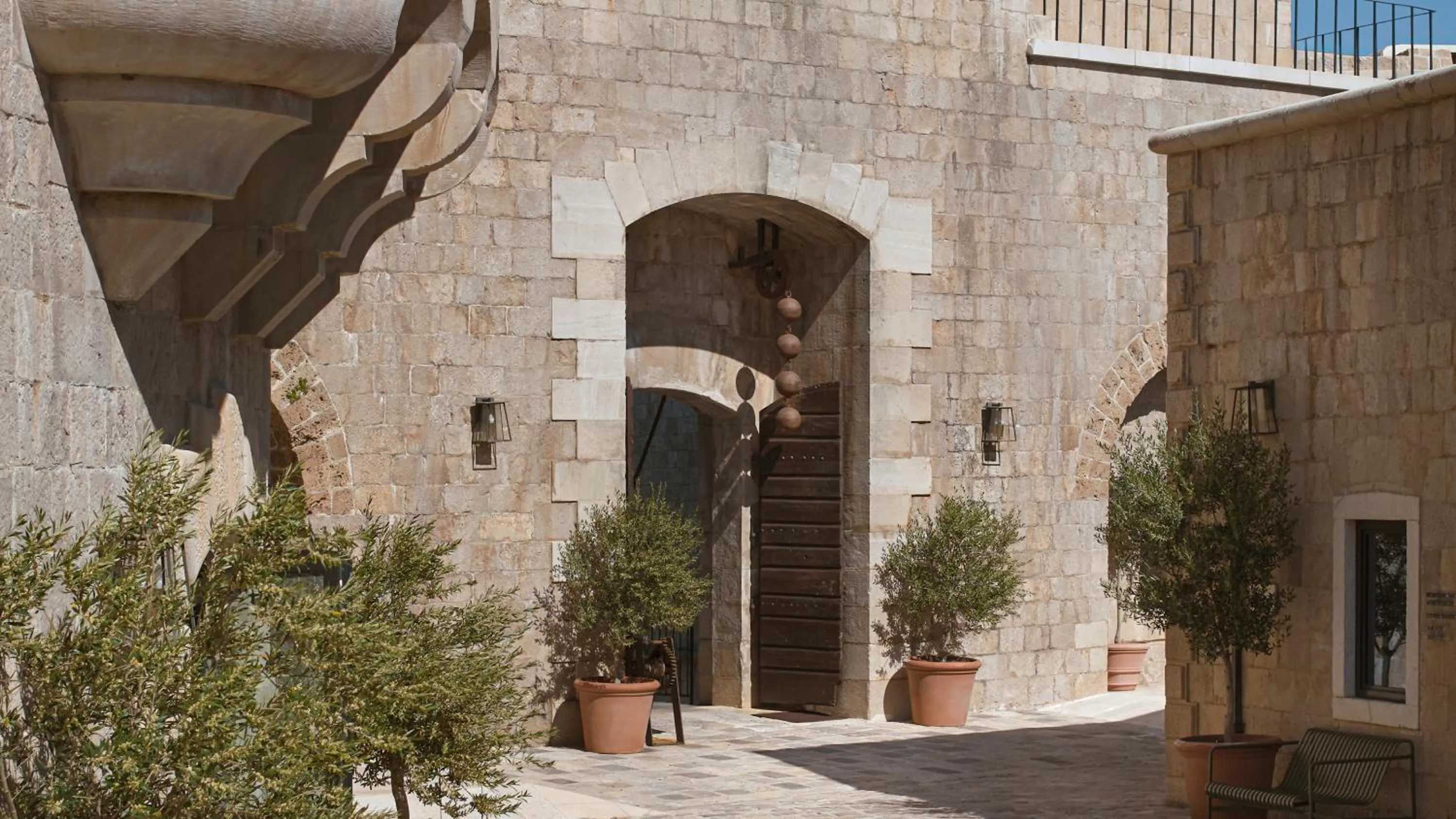 Facade/entrance in Mamula Island by Banyan Tree