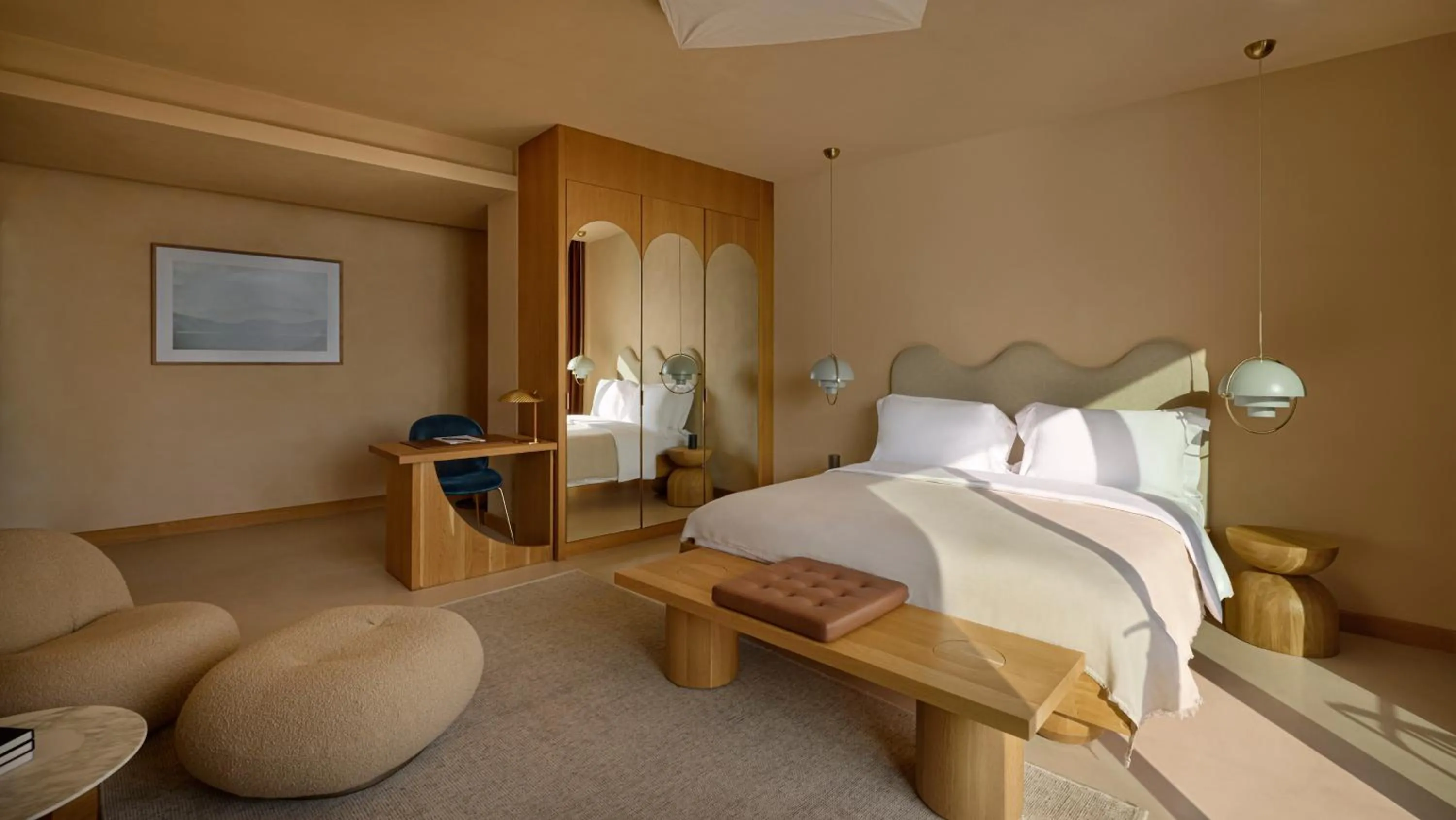 Bed in Mamula Island by Banyan Tree