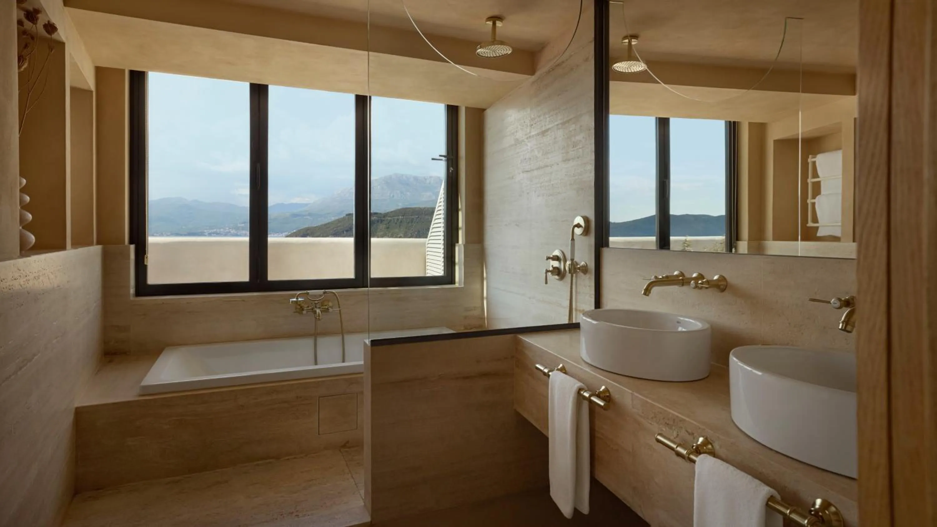 Bathroom in Mamula Island by Banyan Tree