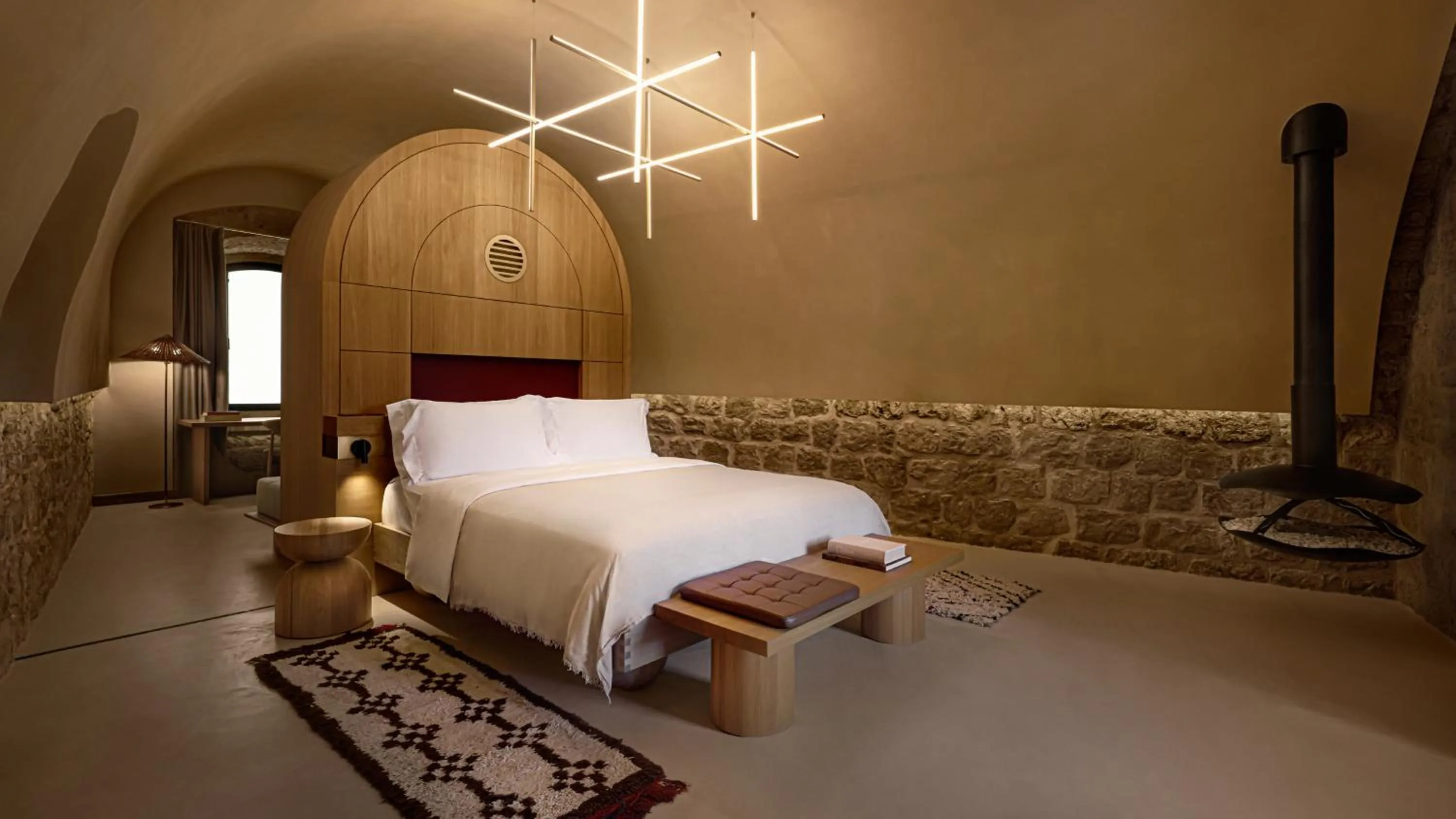 Bed in Mamula Island by Banyan Tree