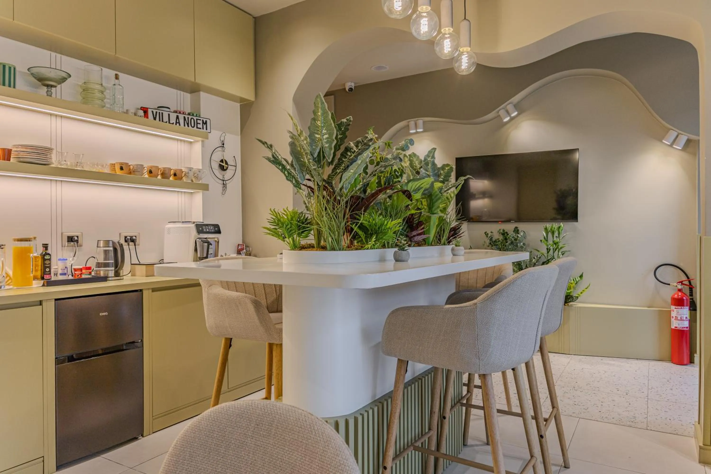 Kitchen or kitchenette in Villa Noem