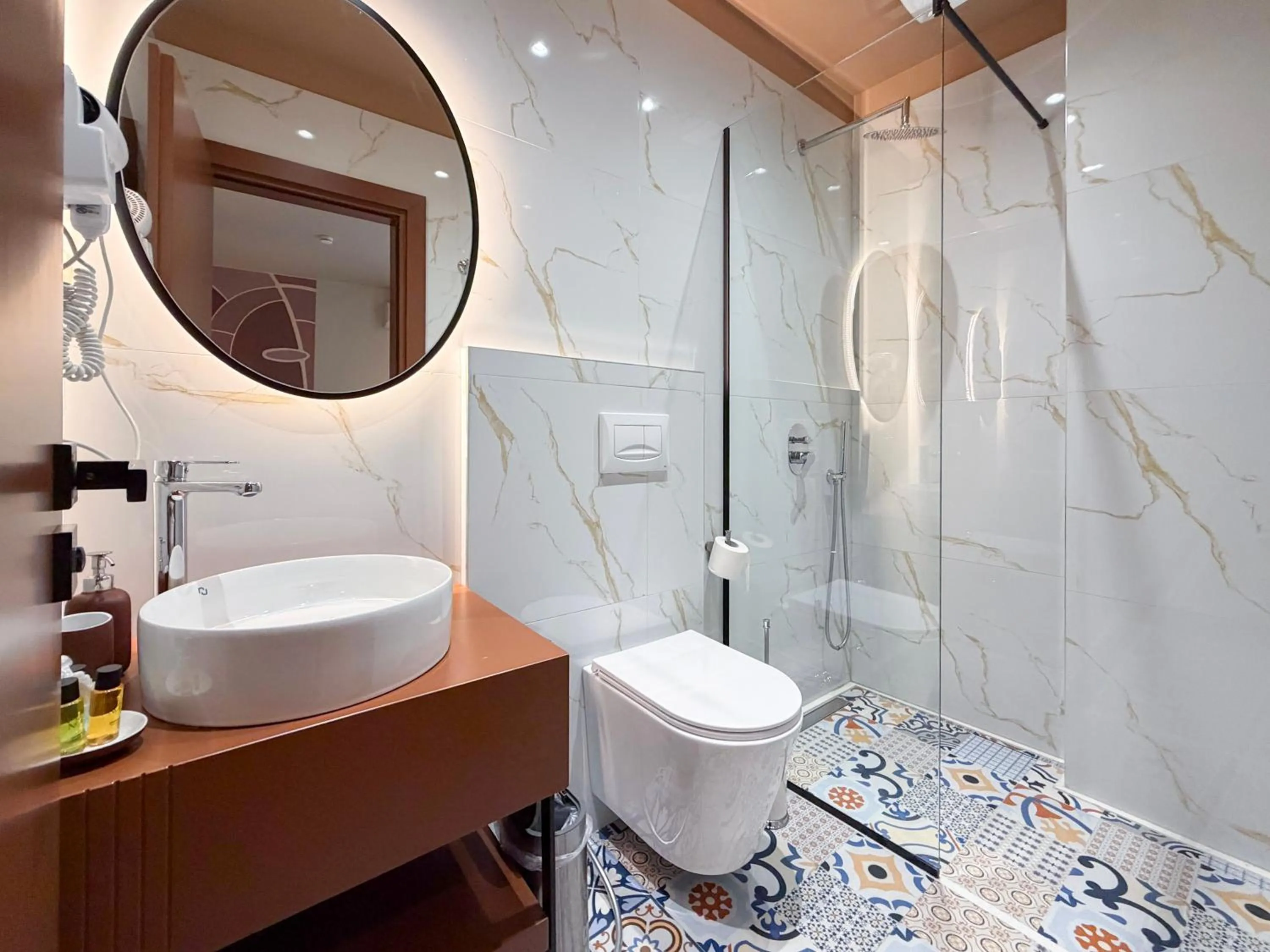 Shower in Villa Noem