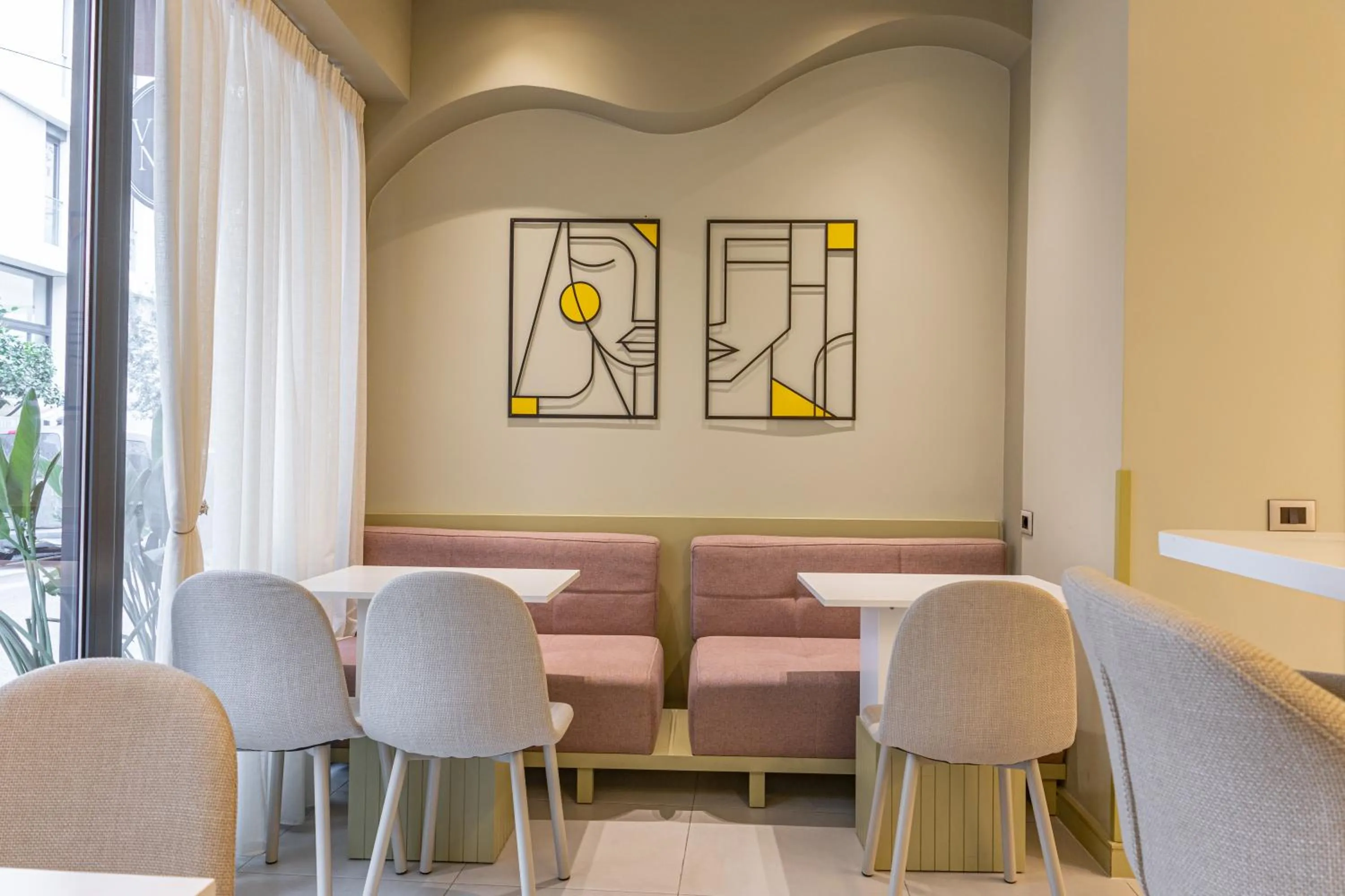 Living room in Villa Noem