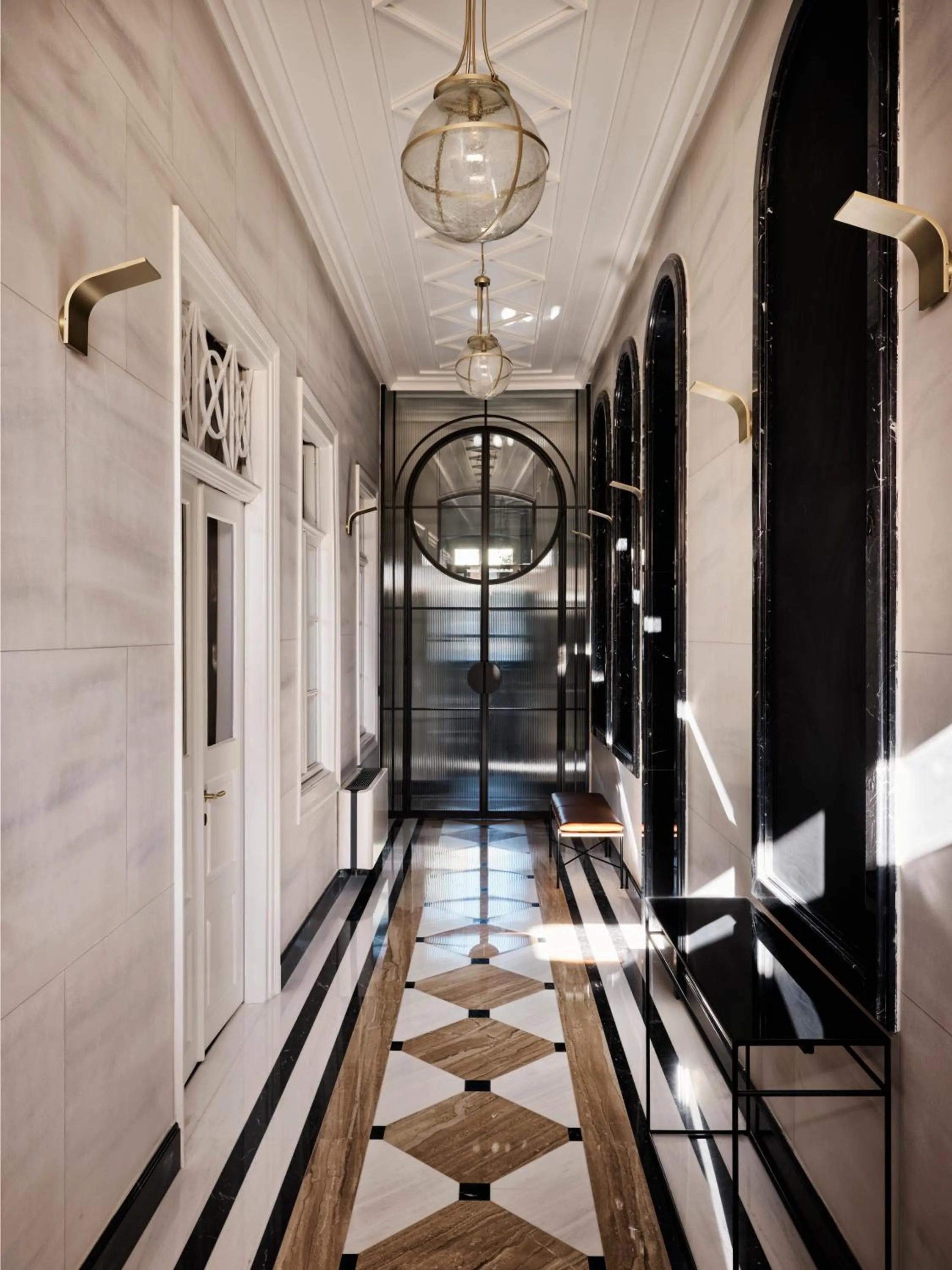 Facade/entrance in Argini Syros